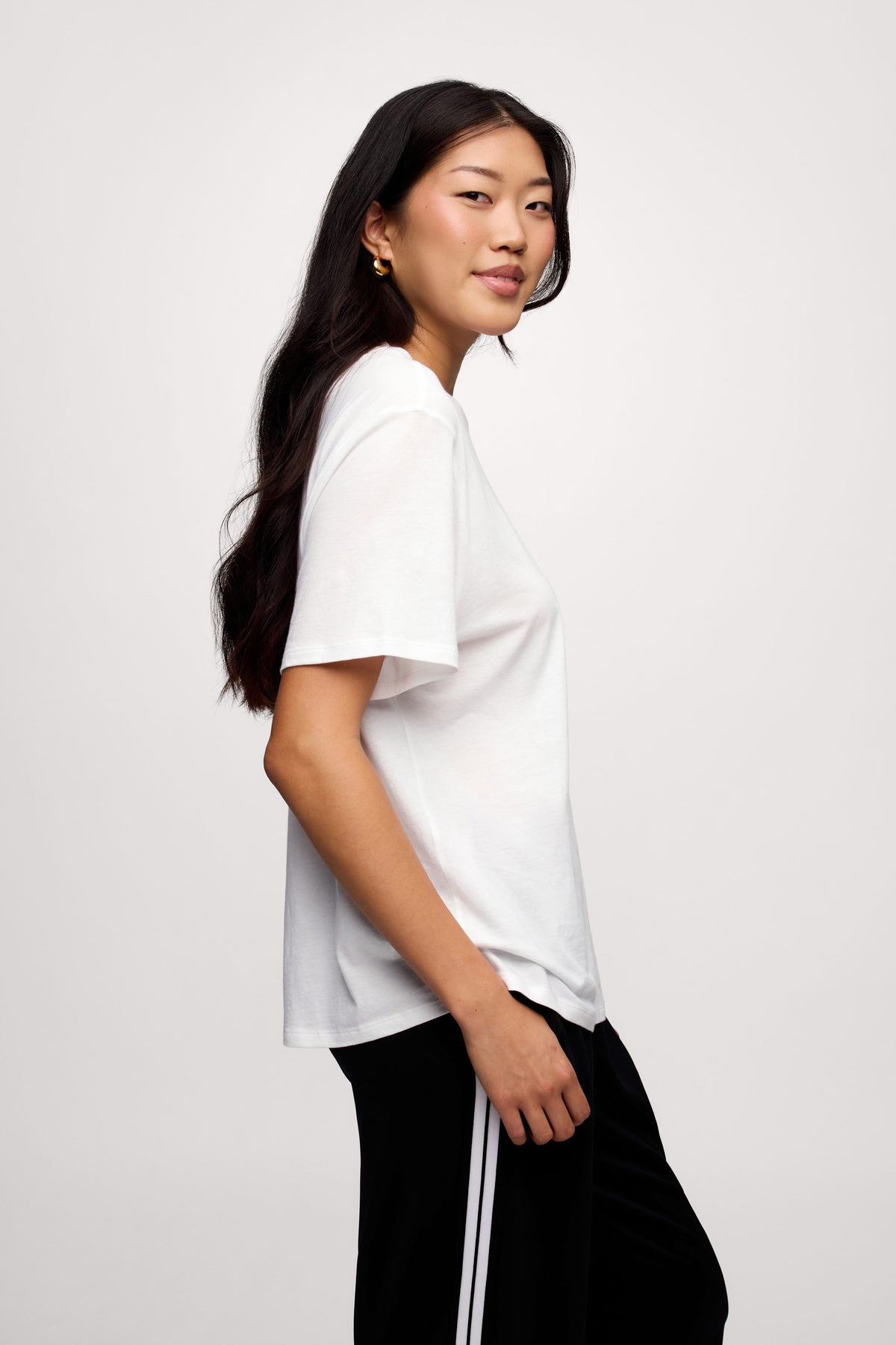 Color:White | Loose Tee