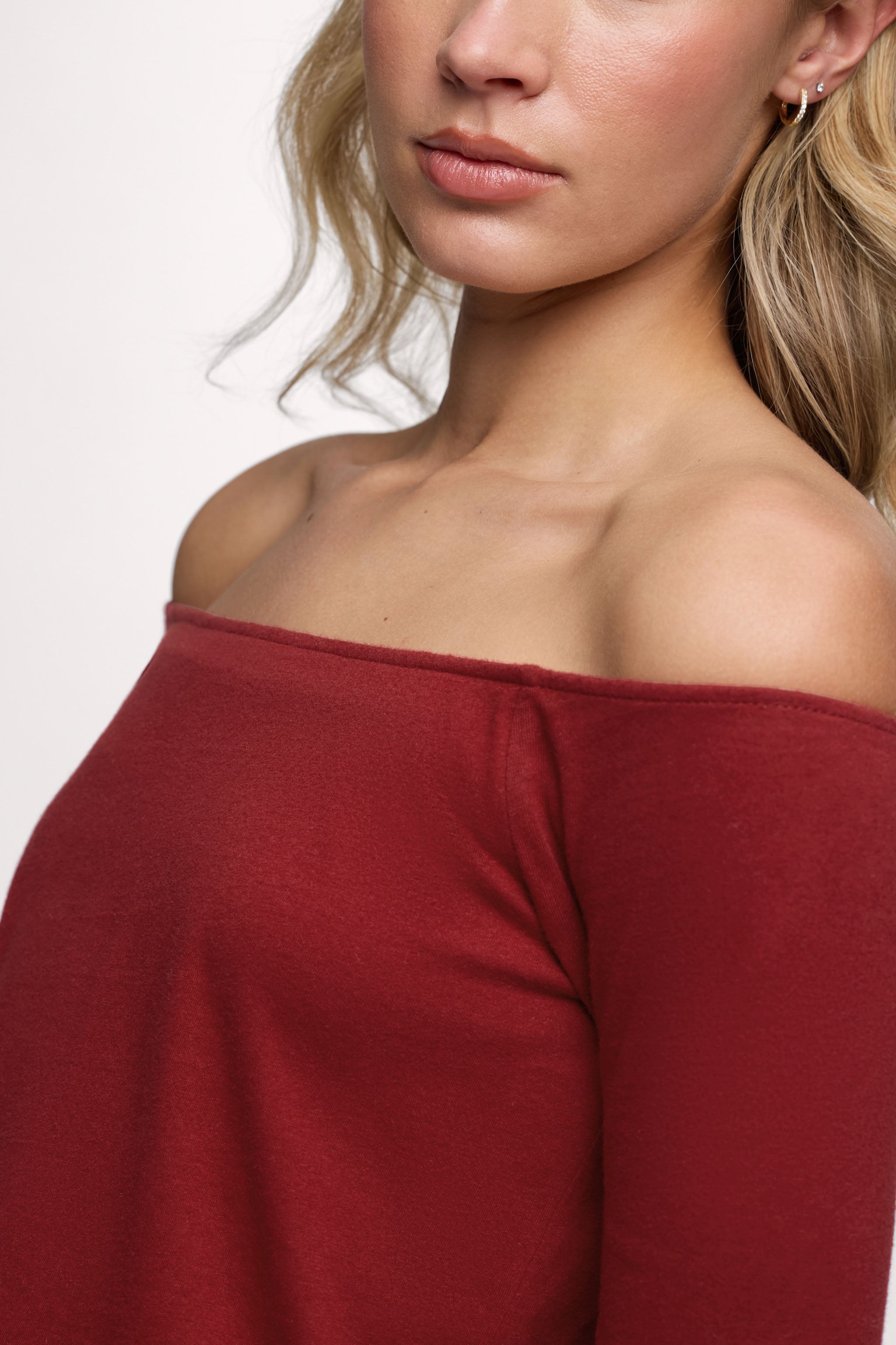 Ease Long Sleeve Top | Scarlet