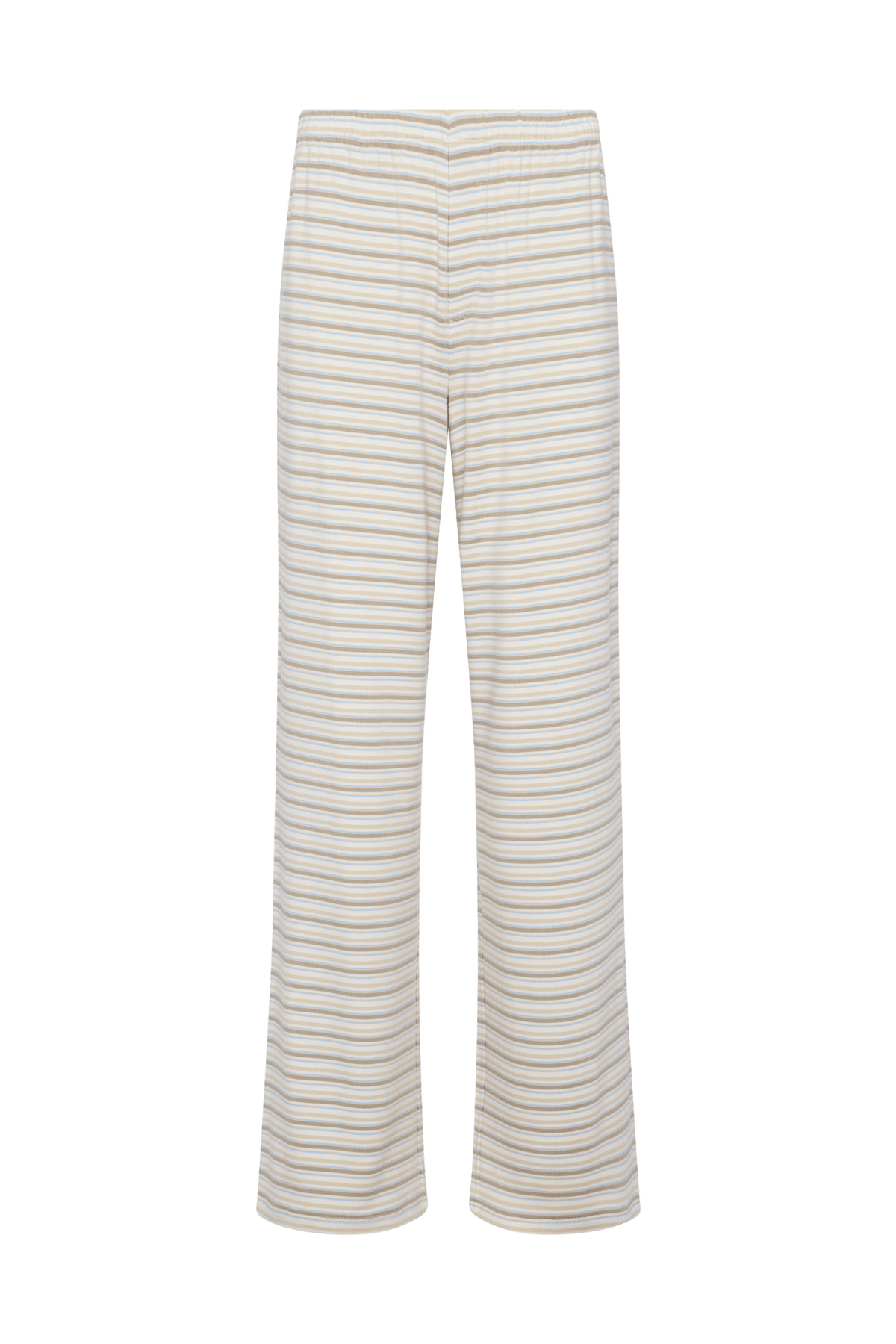 Color:Cocoa Sky Stripe | Boyfriend Stripe Pant