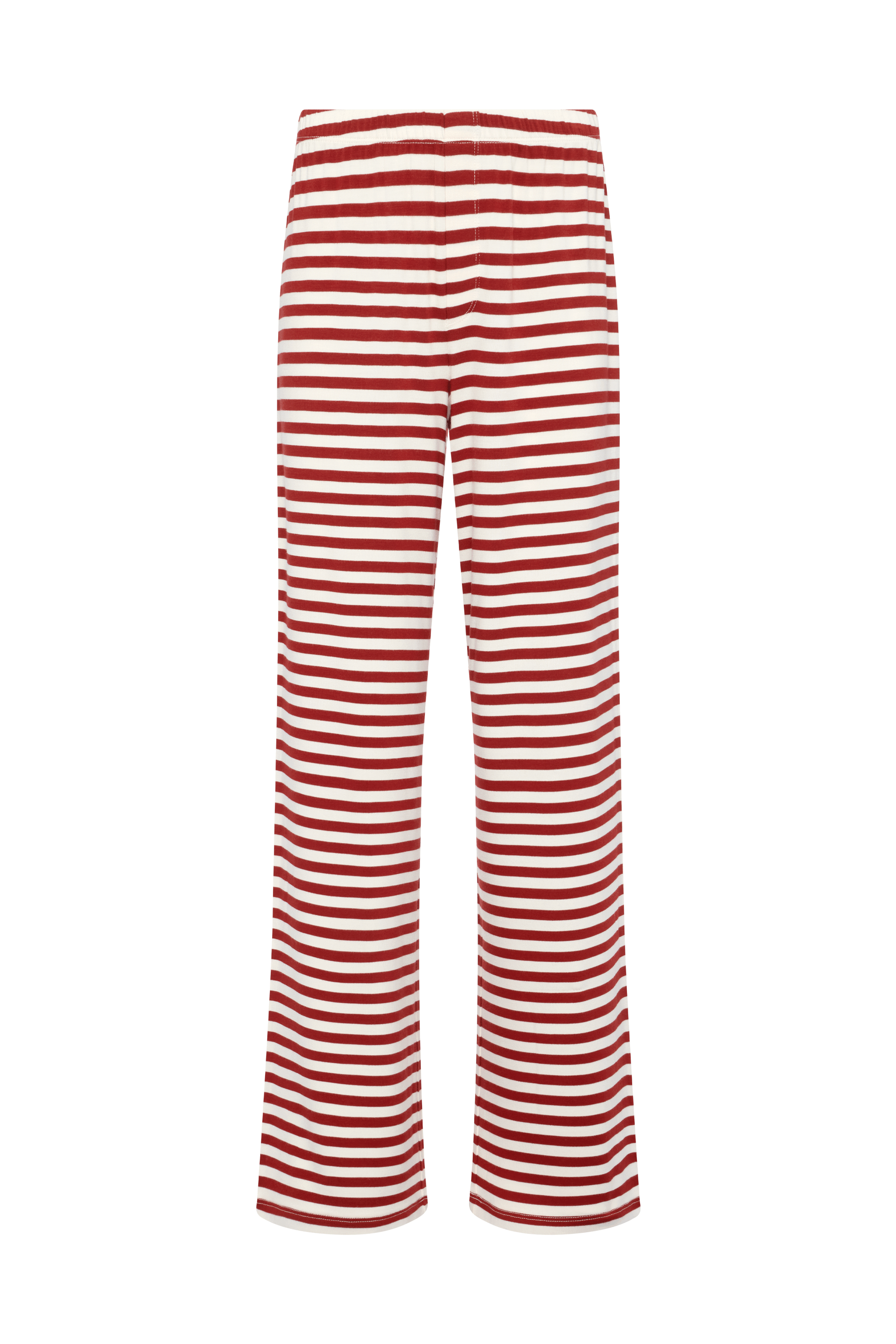 Boyfriend Stripe Pant | Scarlet White Stripe