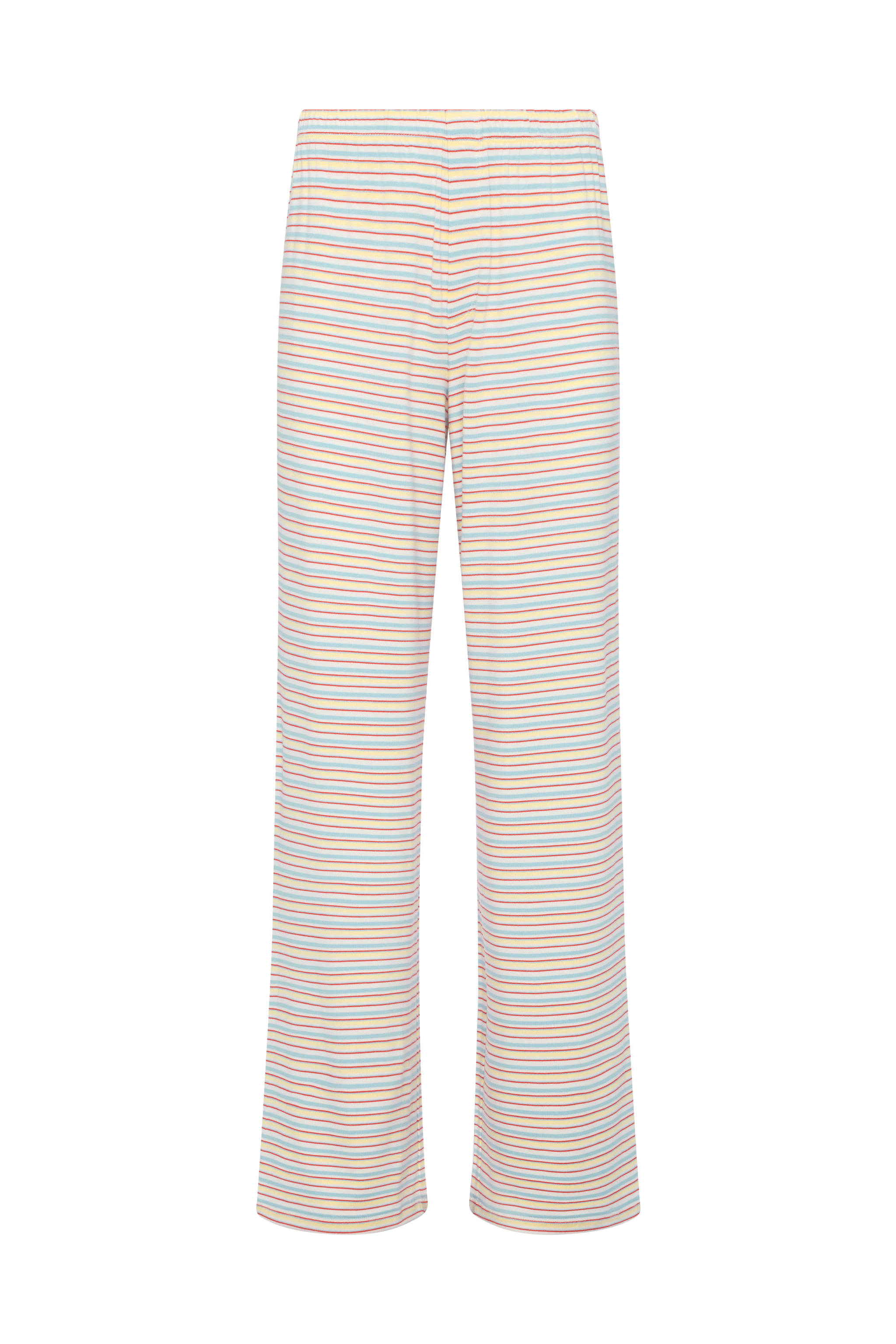 Boyfriend Stripe Pant | Sky Lemon Stripe