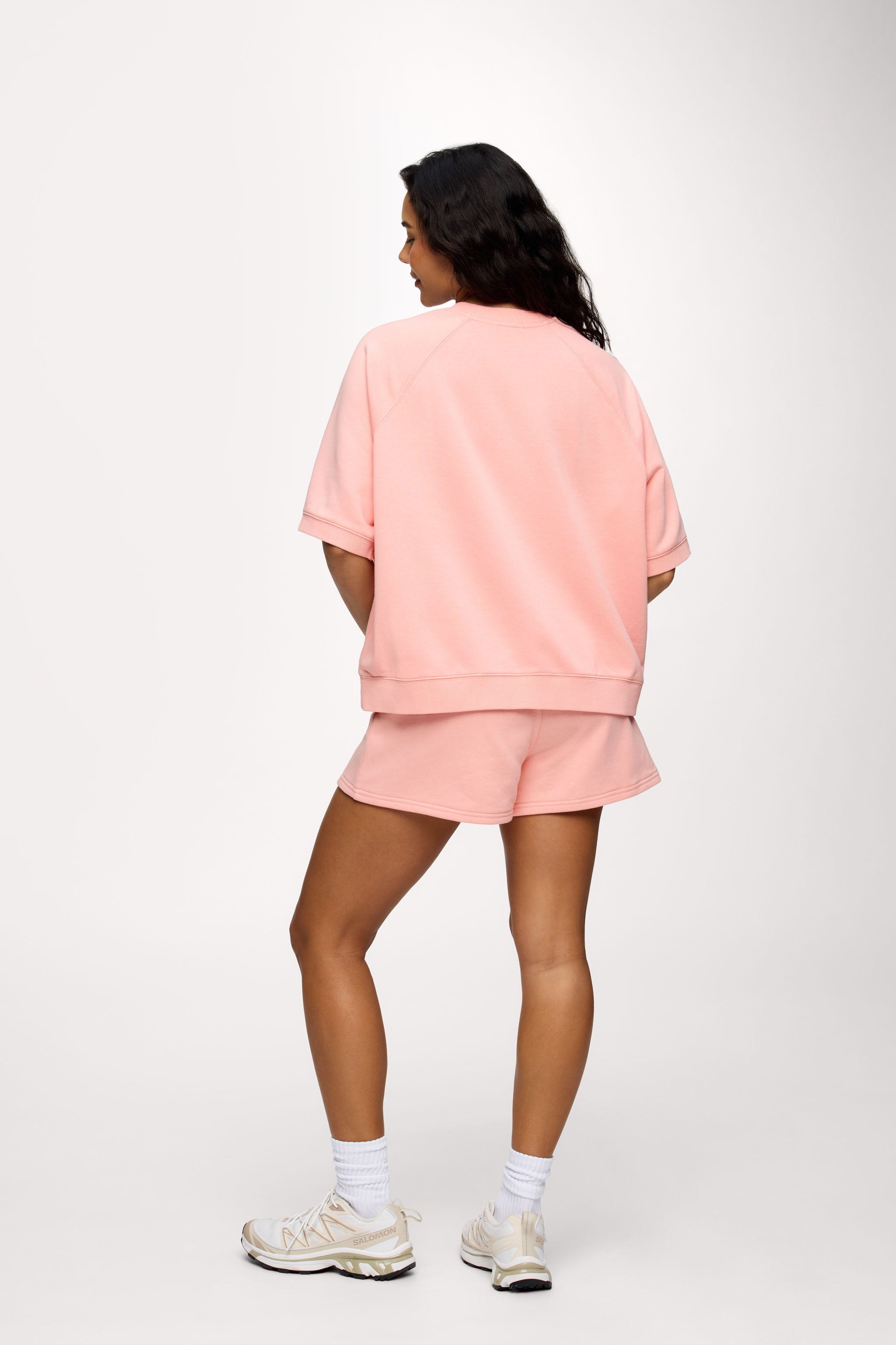 French Terry Short Sleeve Sweatshirt