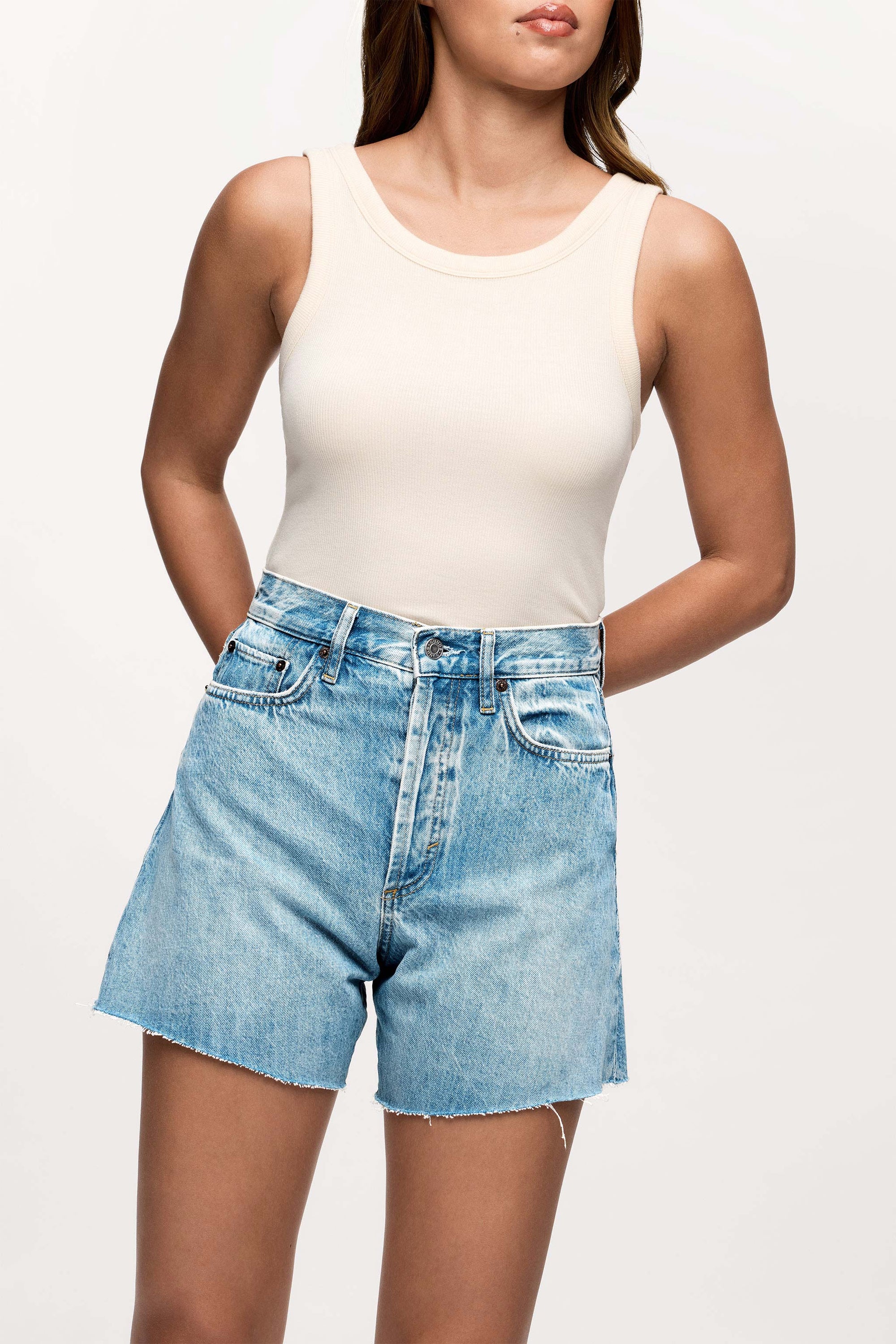 5" A-Line Vintage Cut Off Short