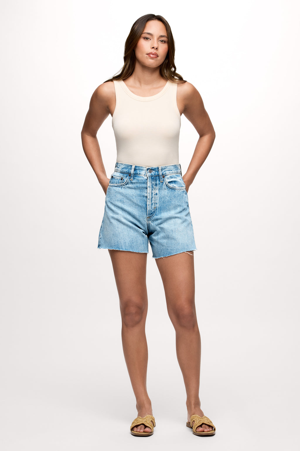 5" A-Line Vintage Cut Off Short