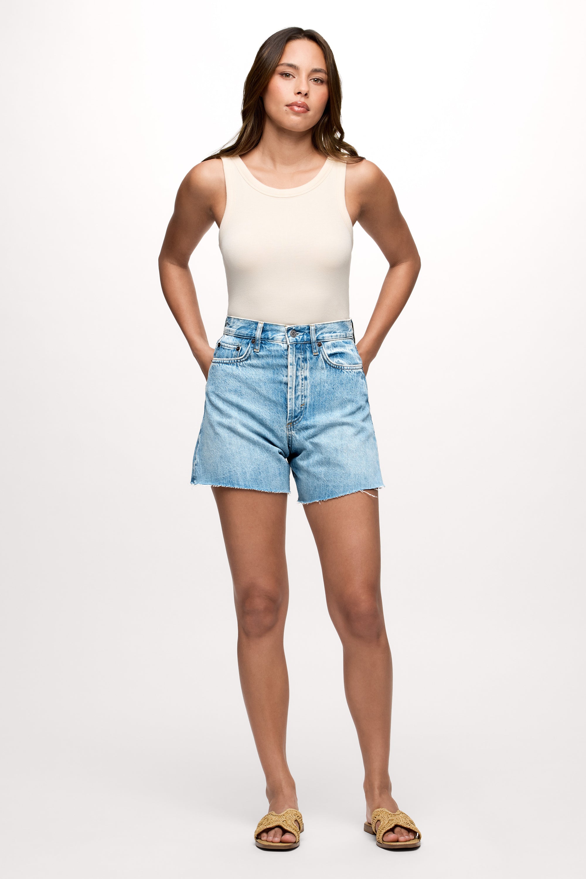 5" A-Line Vintage Cut Off Short