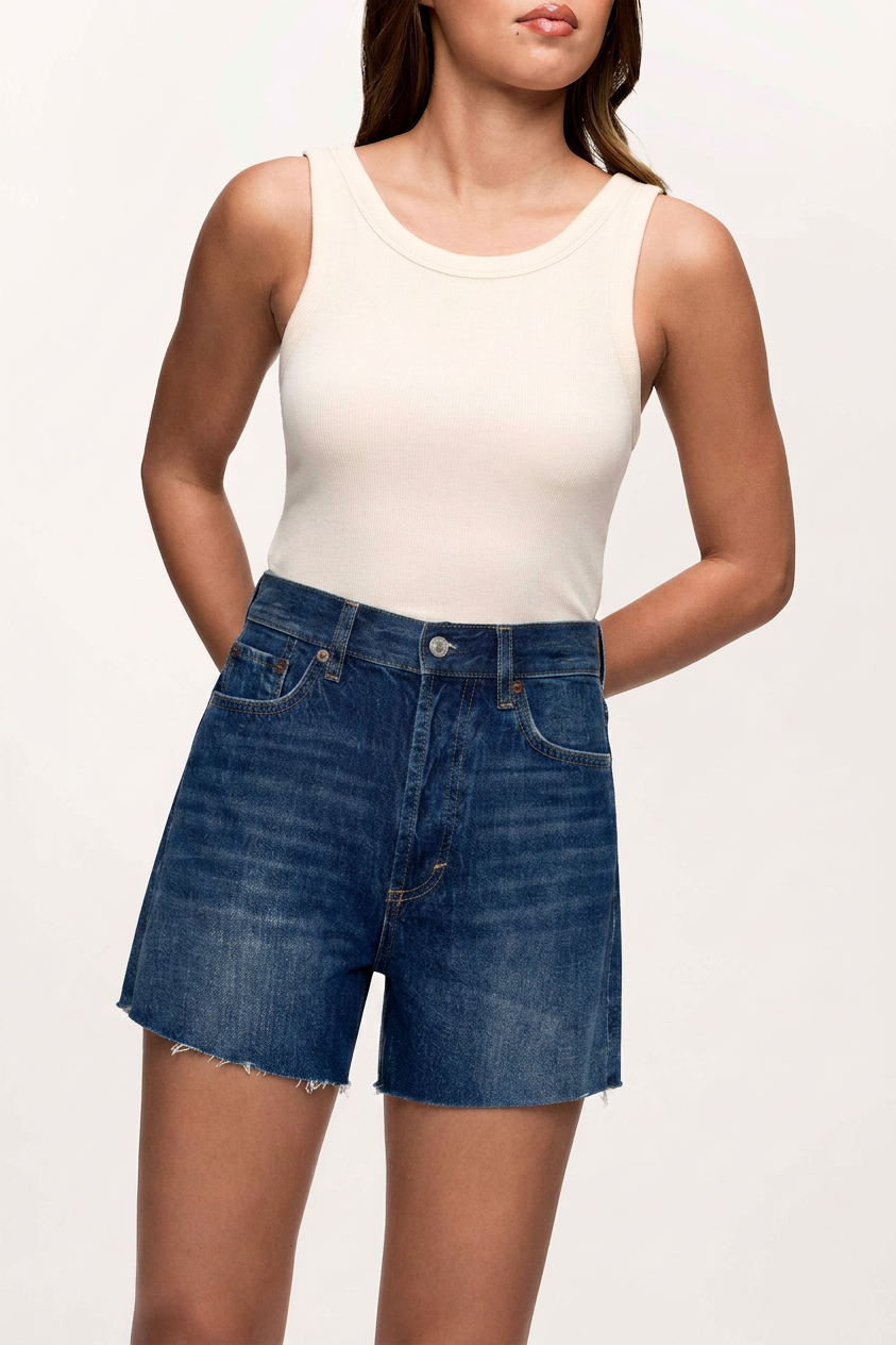 5" A-Line Vintage Cut-Off Short