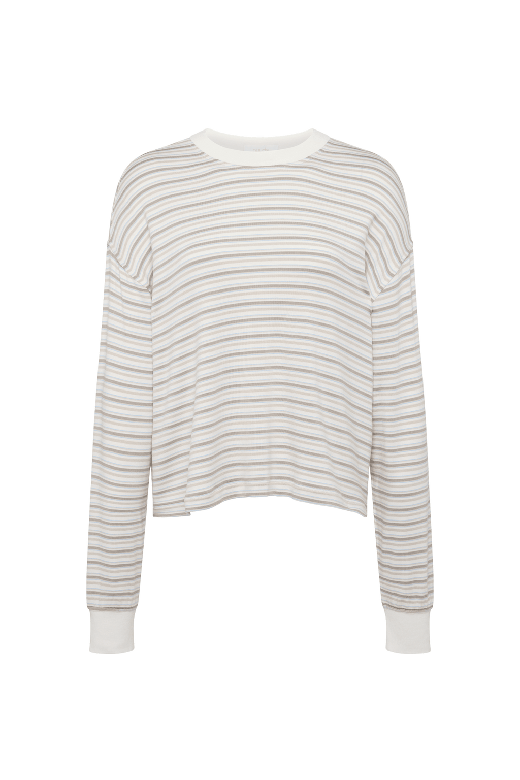 Boyfriend Stripe Tee | Cocoa Sky Stripe