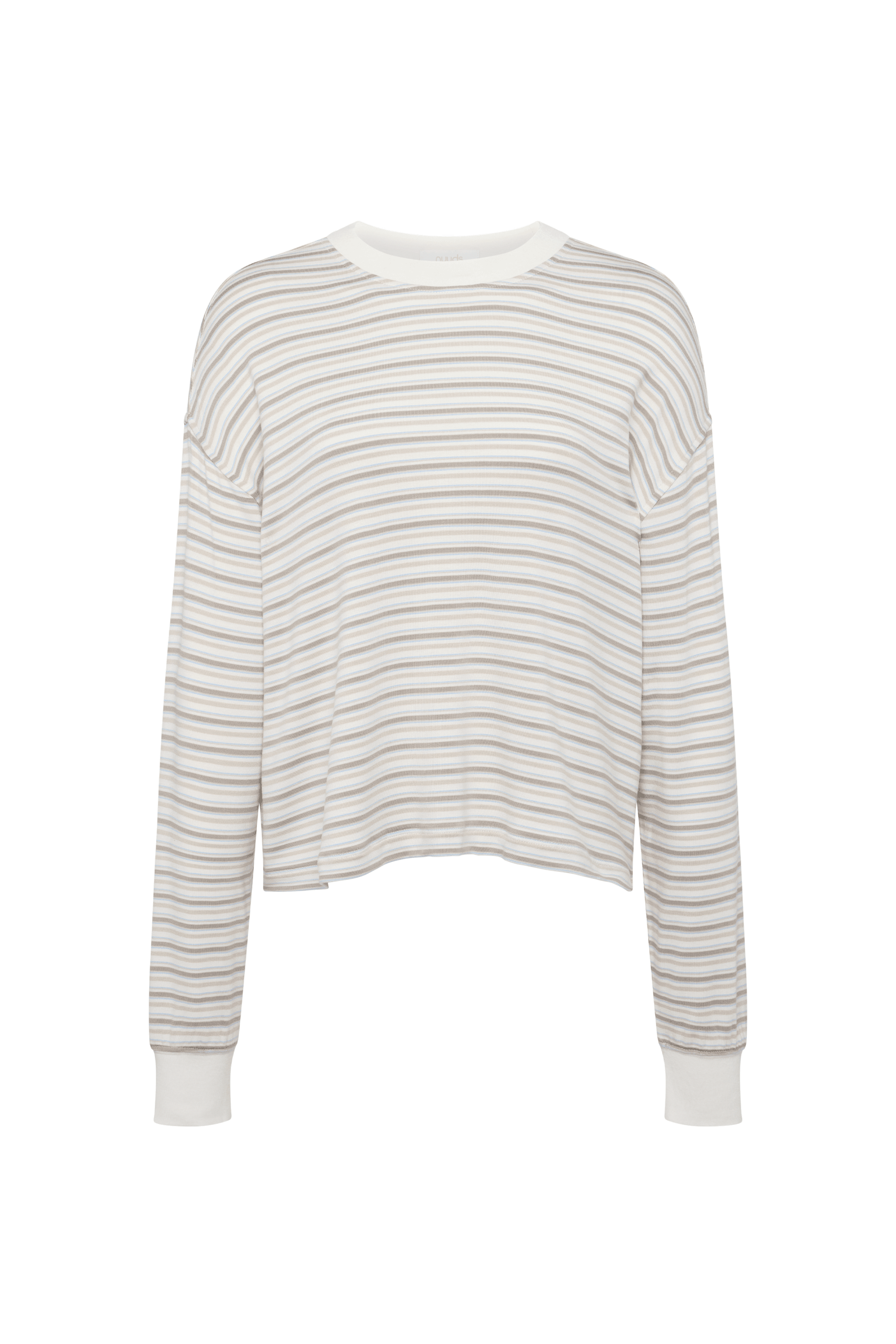 Boyfriend Stripe Tee | Cocoa Sky Stripe