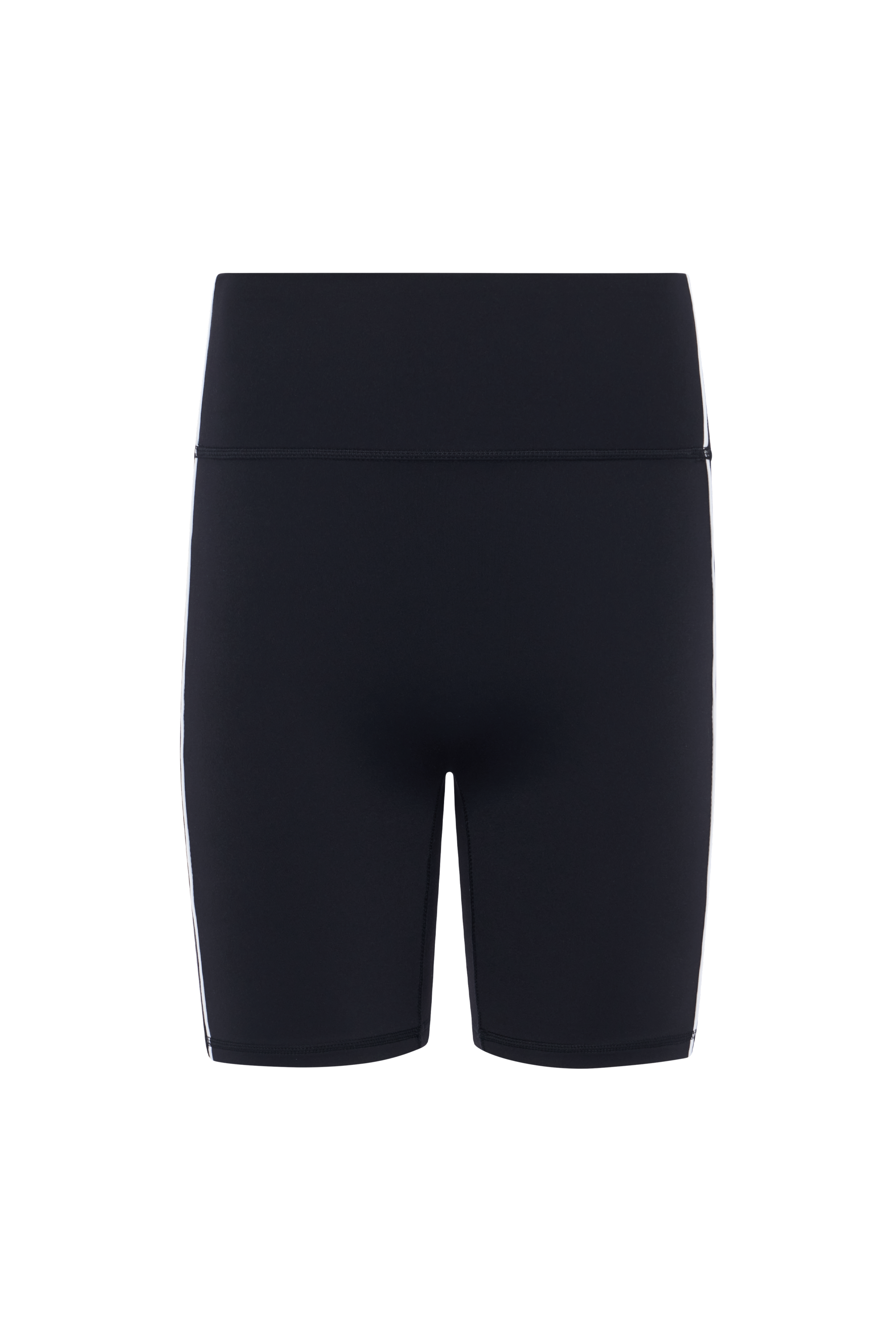 Motion Piped Biker Short with Pocket
