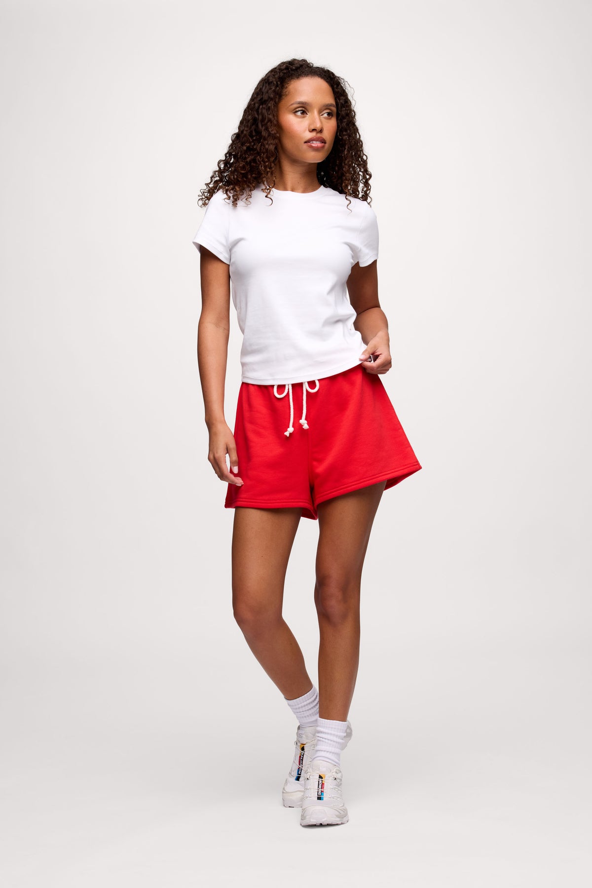 Color:White | Shrunken Tee