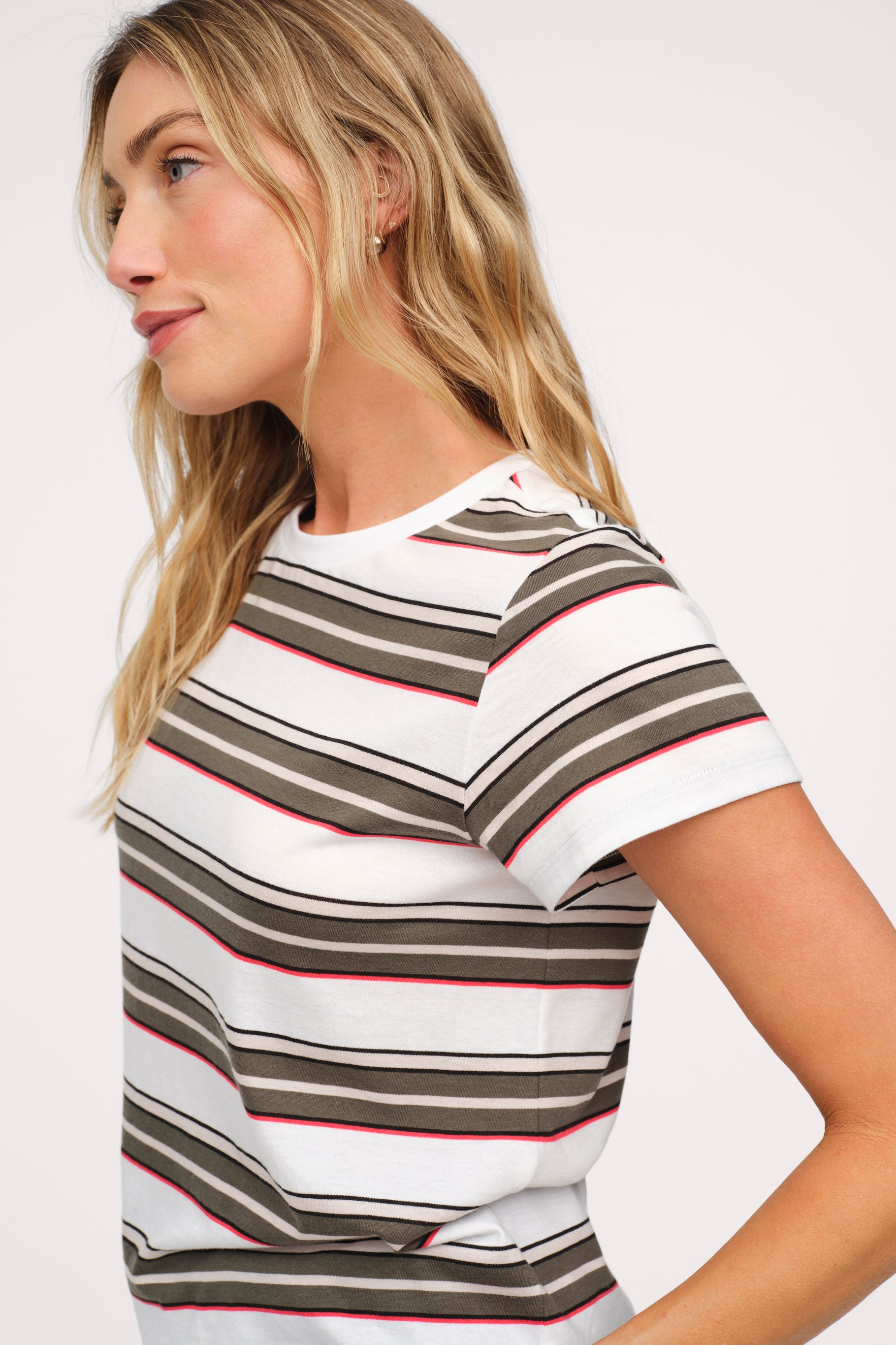 nuuds perfect tee - womens cotton t-shirt basic tees womens tops