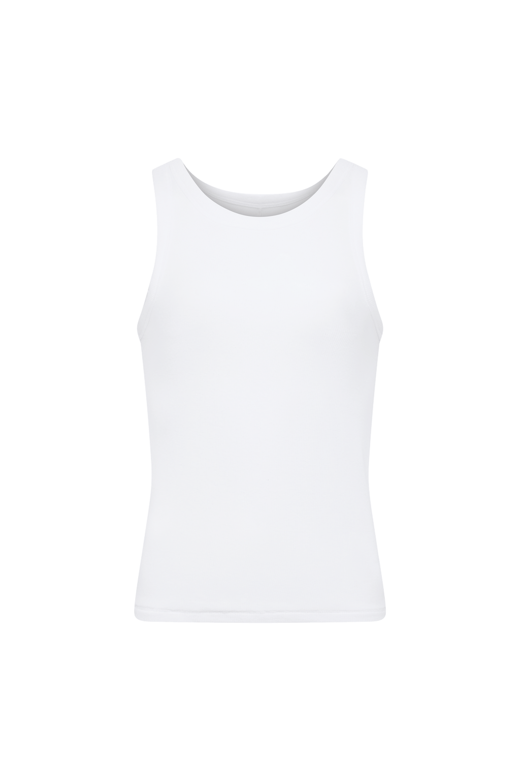 Color:White | Slinky Rib Tank