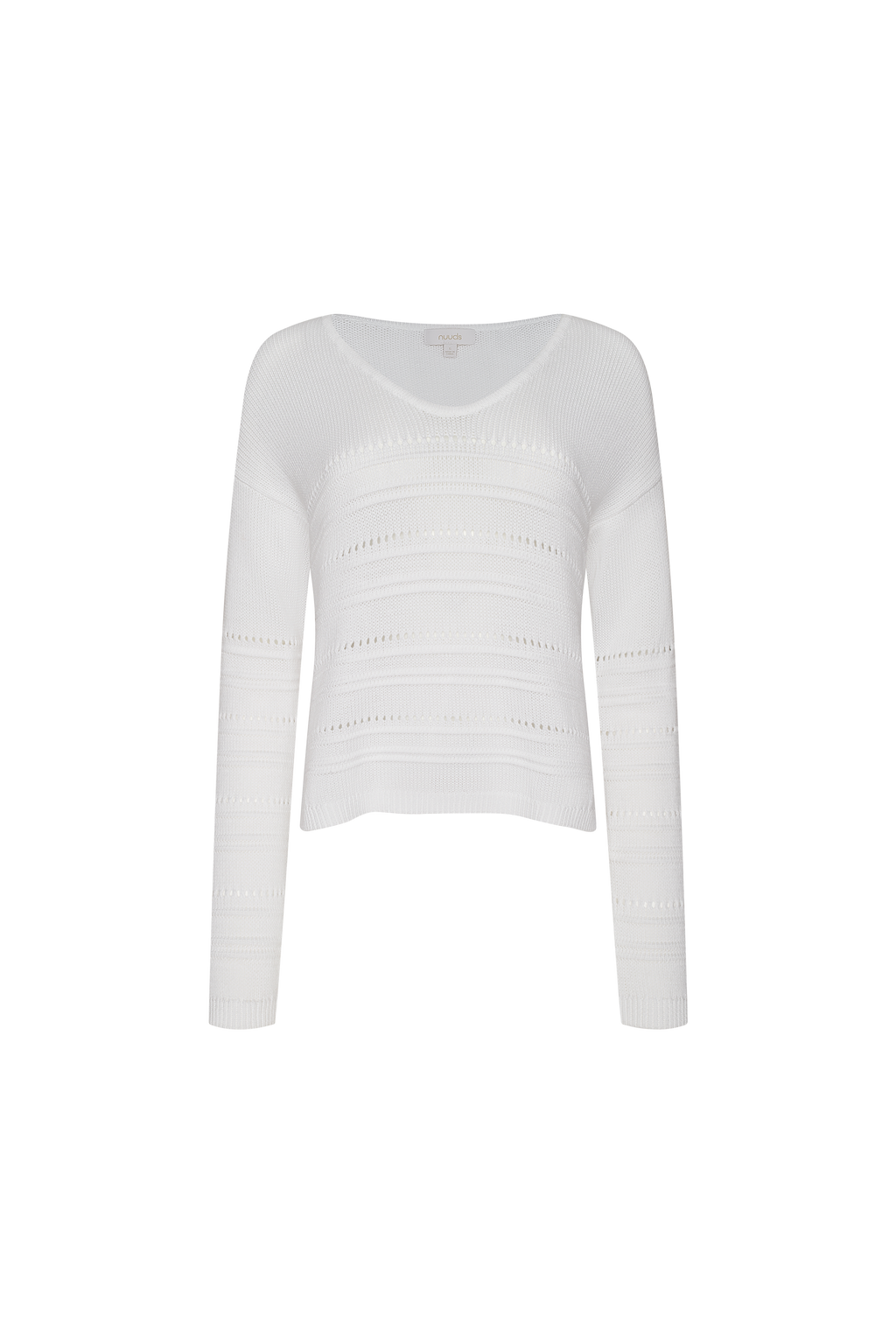 Newport Sweater | White