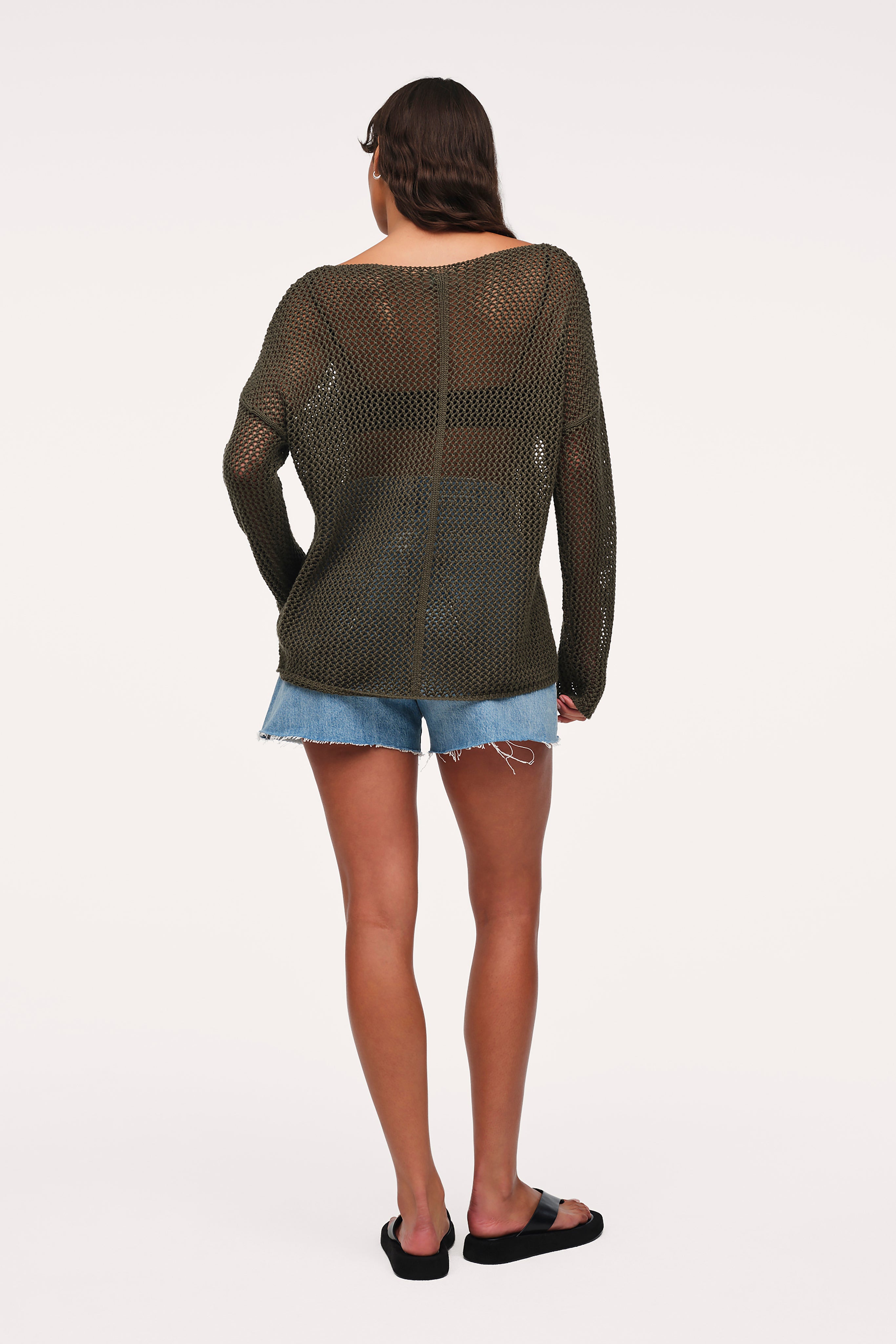 Open Knit Sweater
