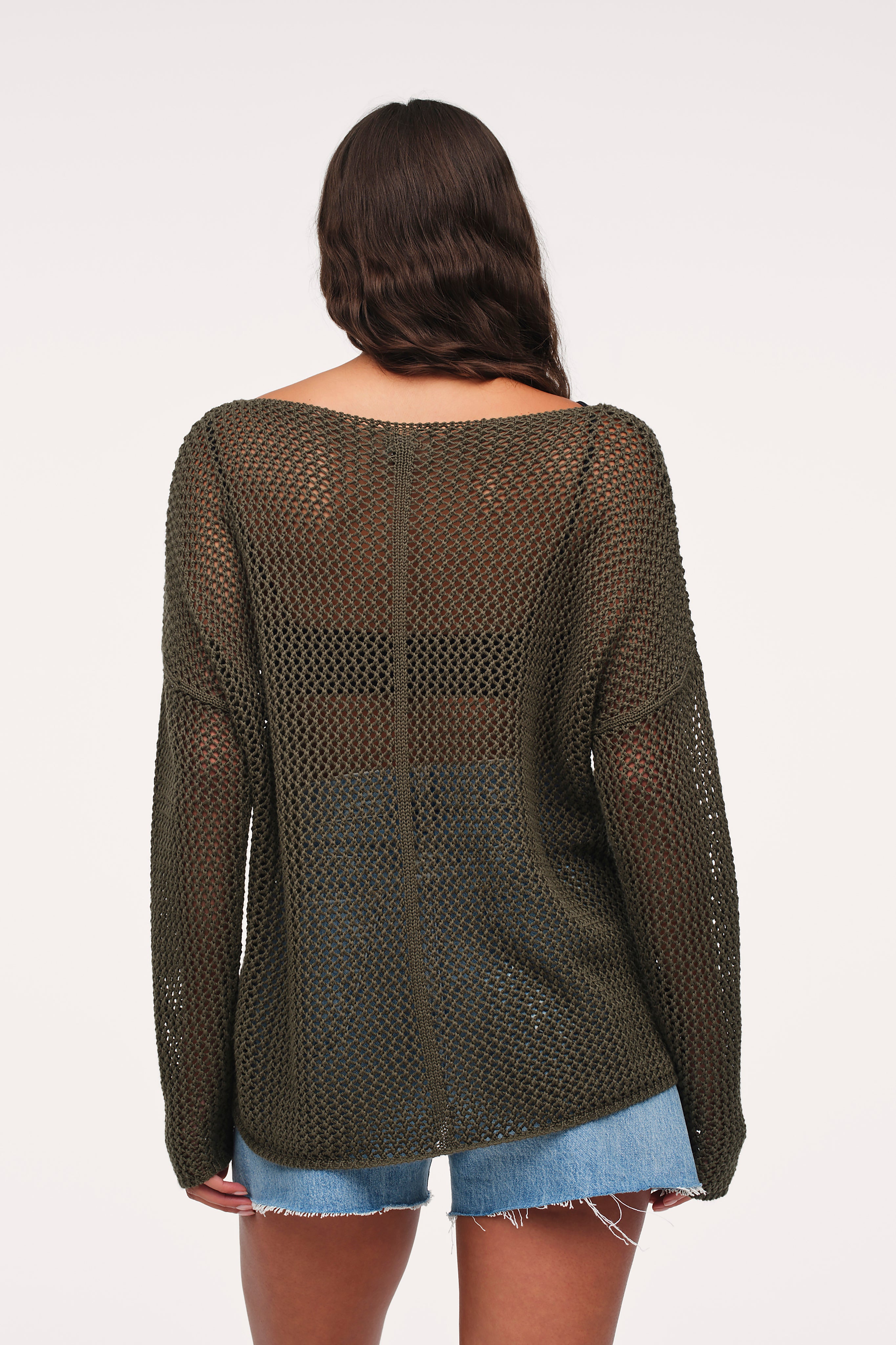 Open Knit Sweater