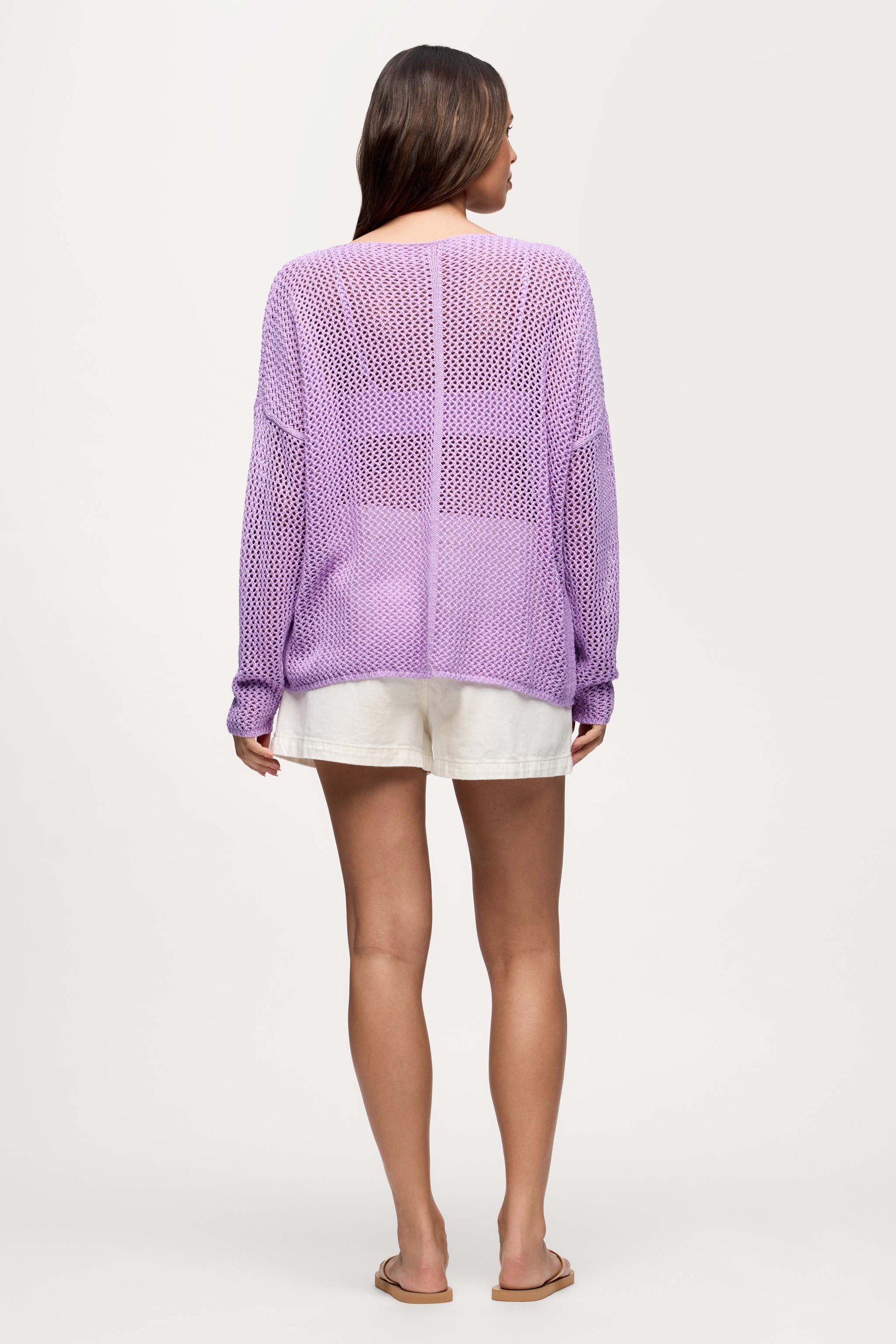 Open Knit Sweater