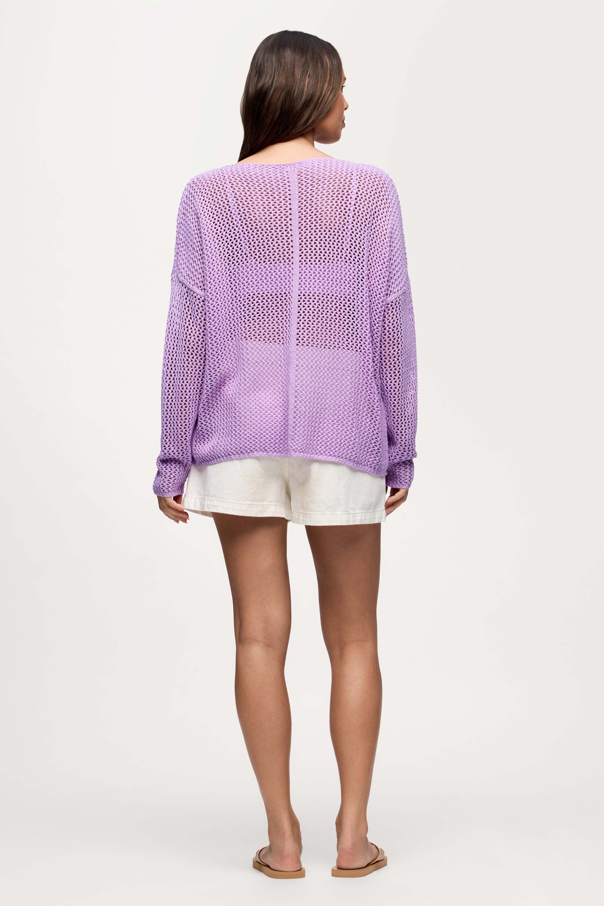 Open Knit Sweater