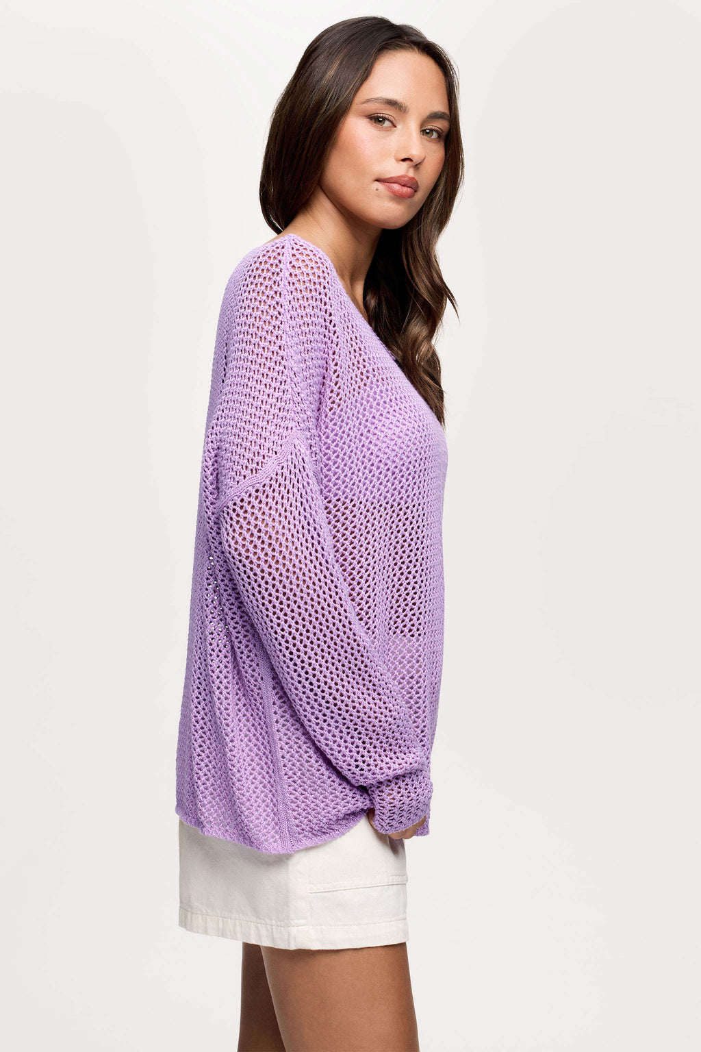 Open Knit Sweater