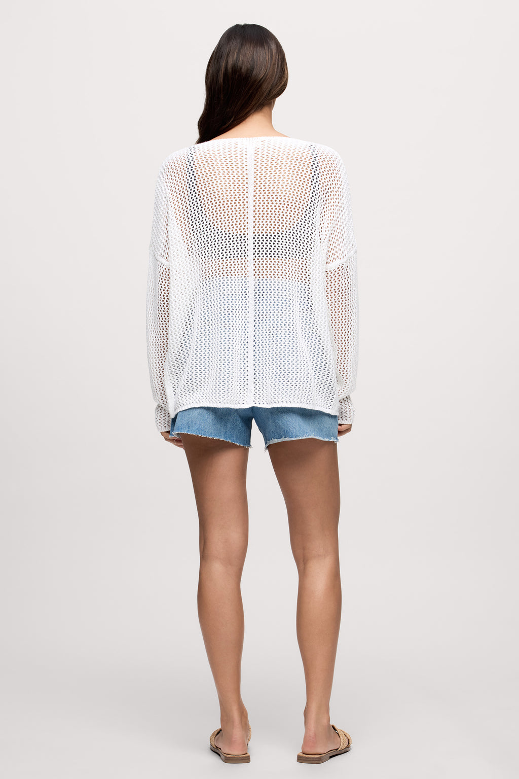 Open Knit Sweater