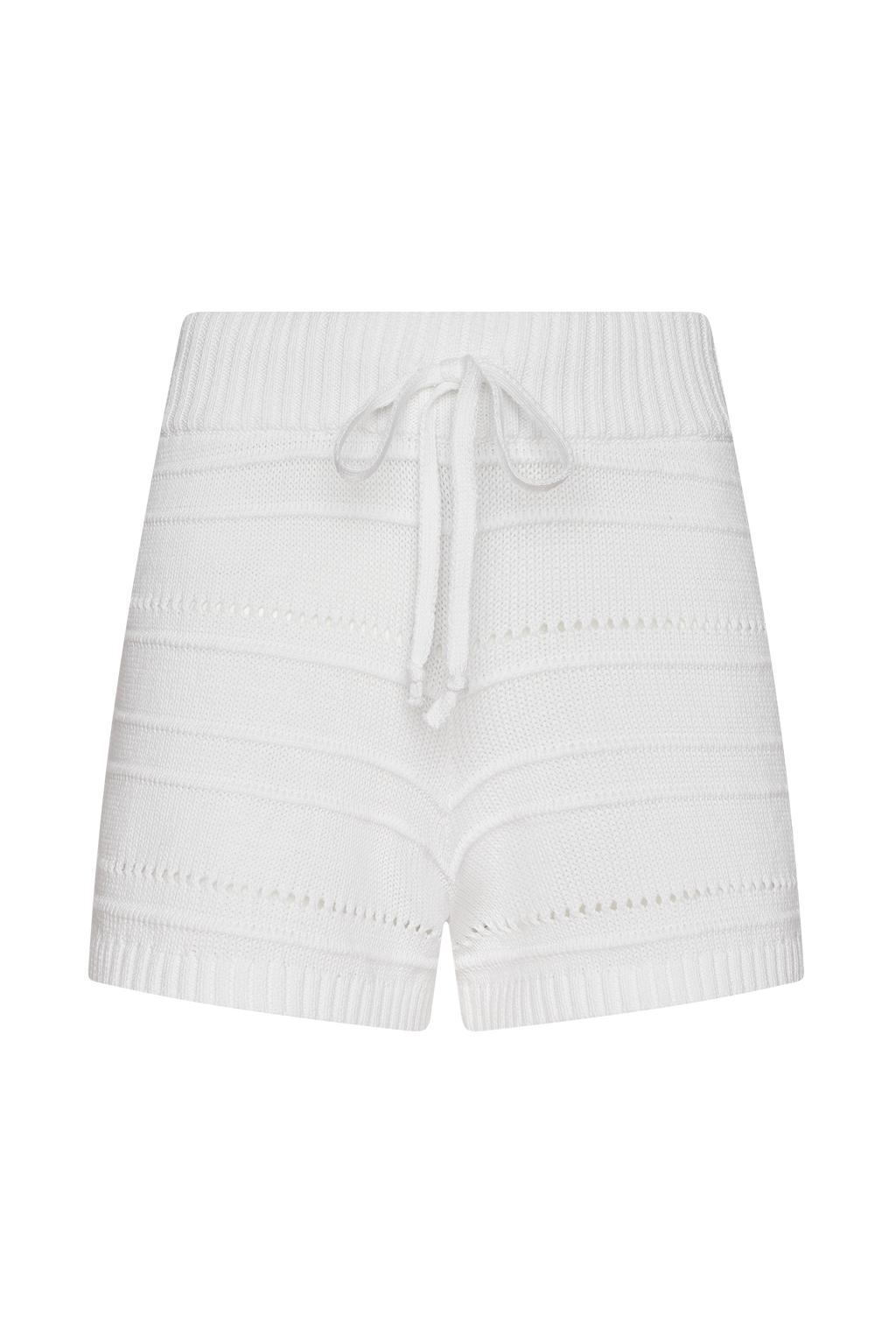 Newport Sweater Short | White