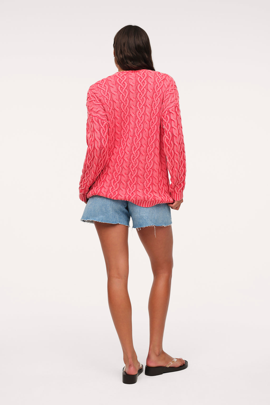 Lightweight Cable Sweater