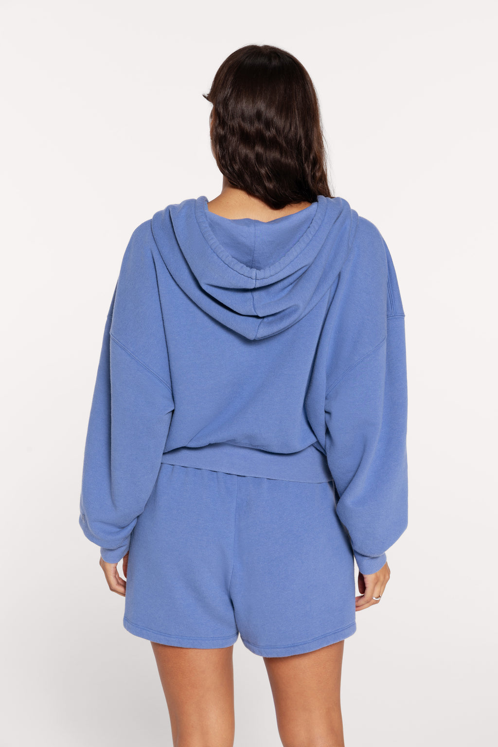 Vintage Fleece Zip Hoodie | Dutch Blue