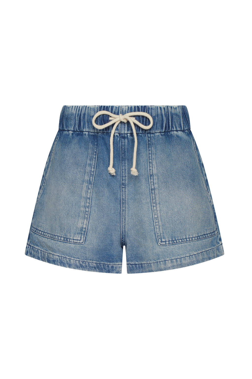 Pull-On Jean Short