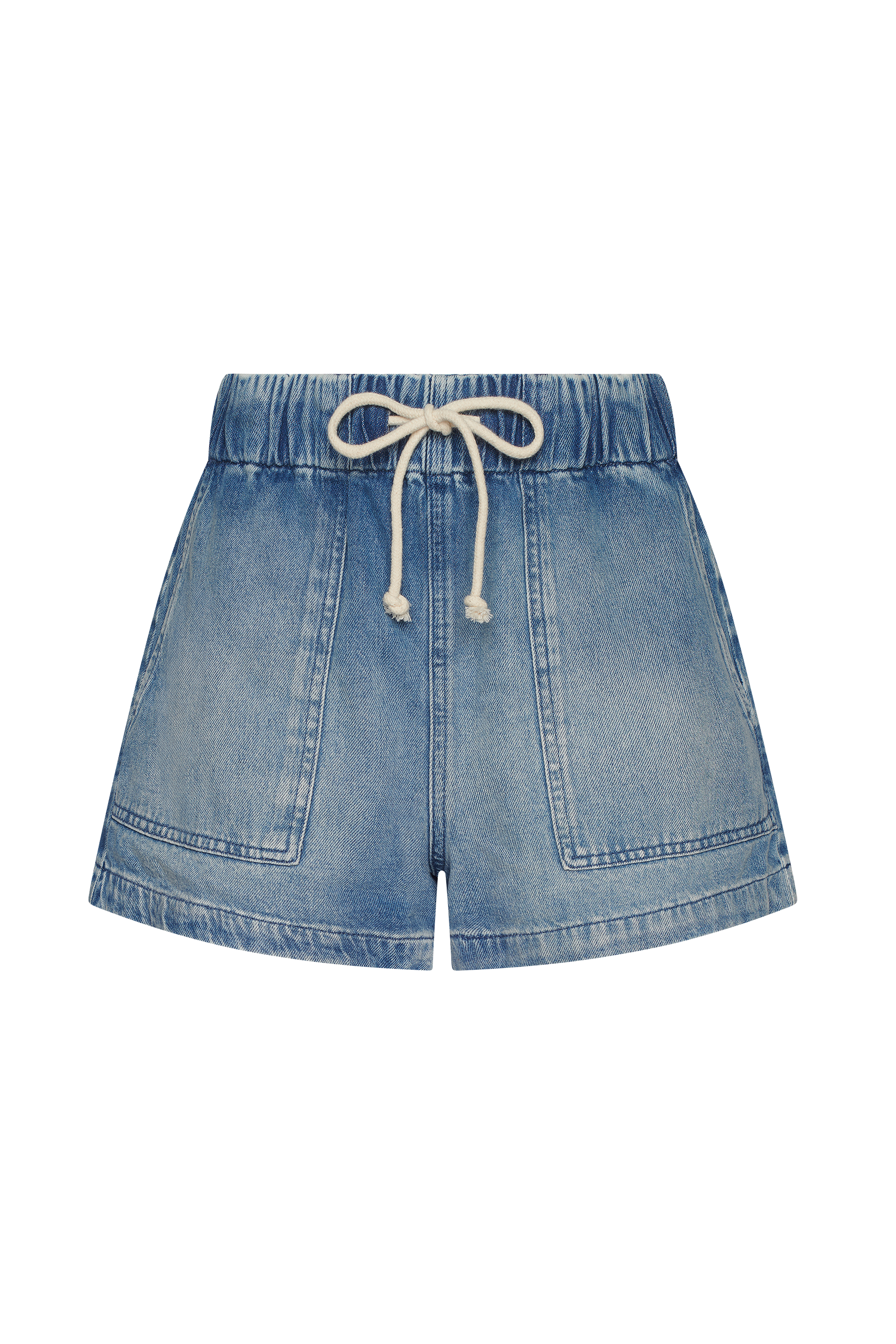 Pull-On Jean Short