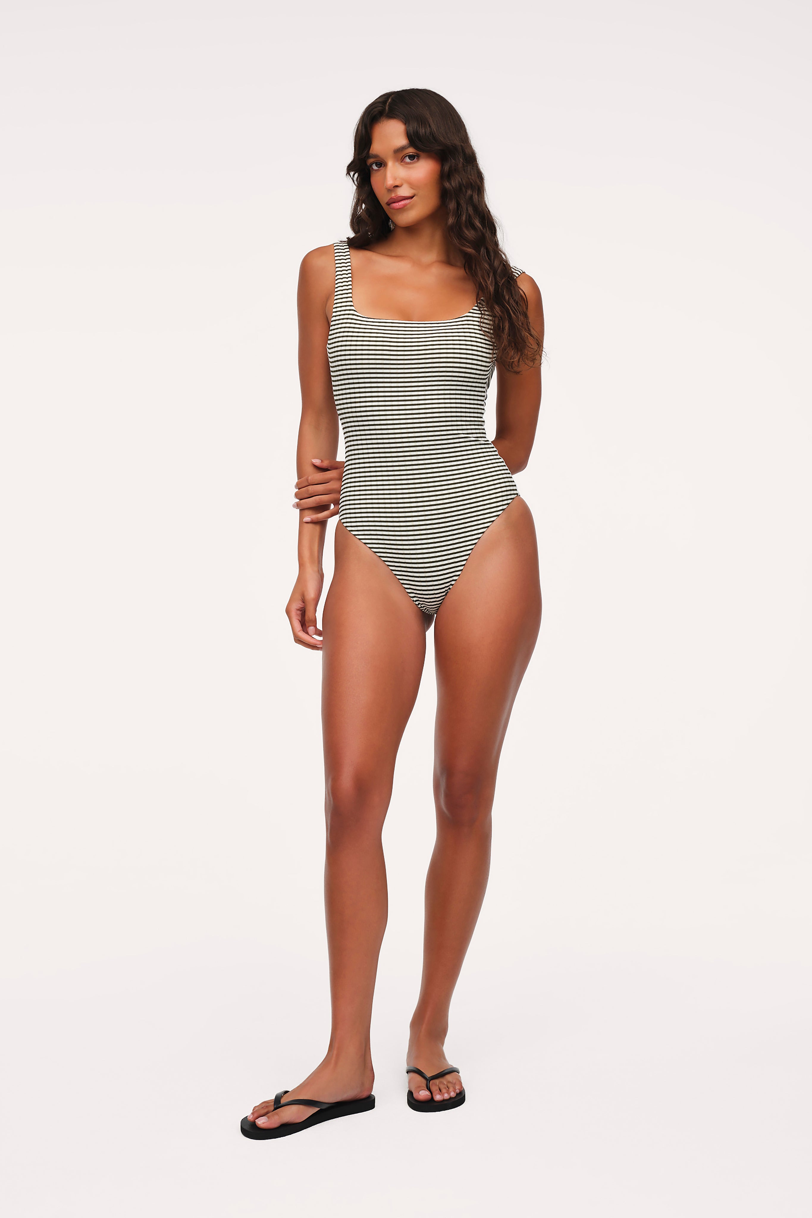 Square Neck One Piece