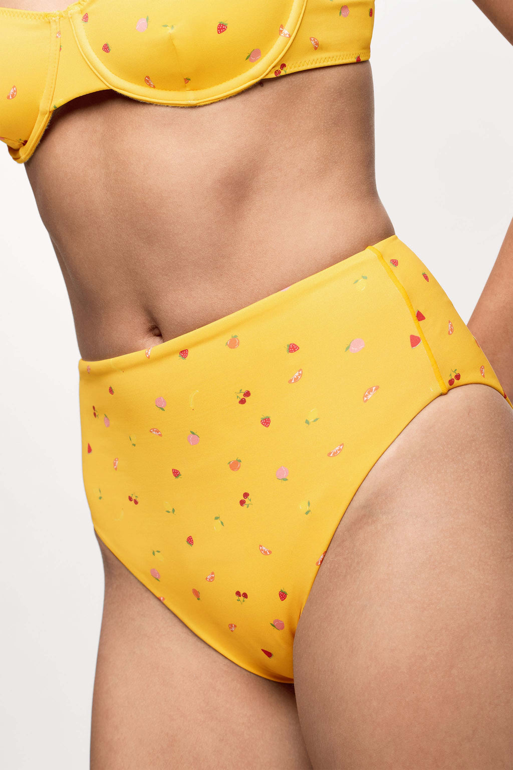High Waist Bikini Bottom