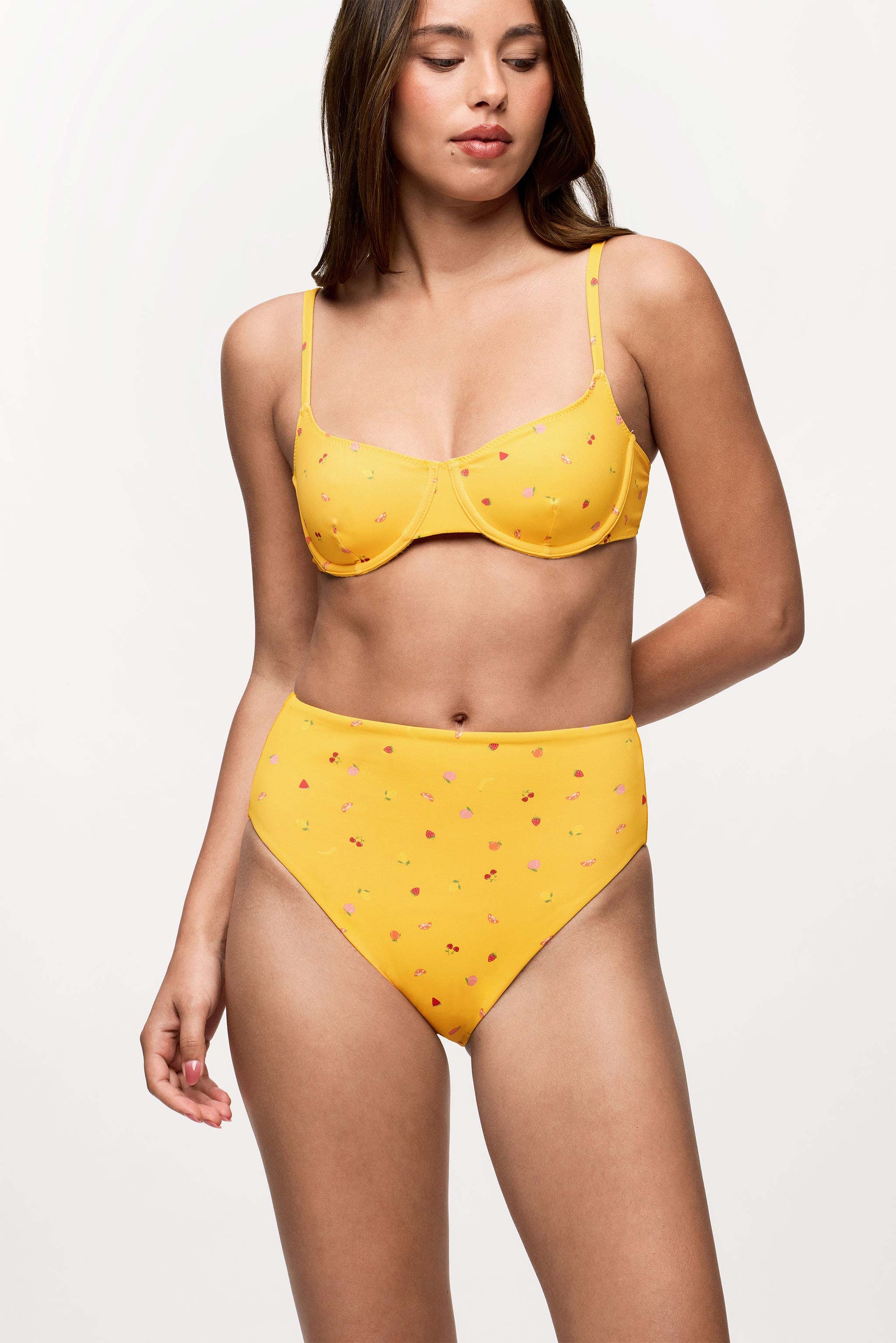 High Waist Bikini Bottom