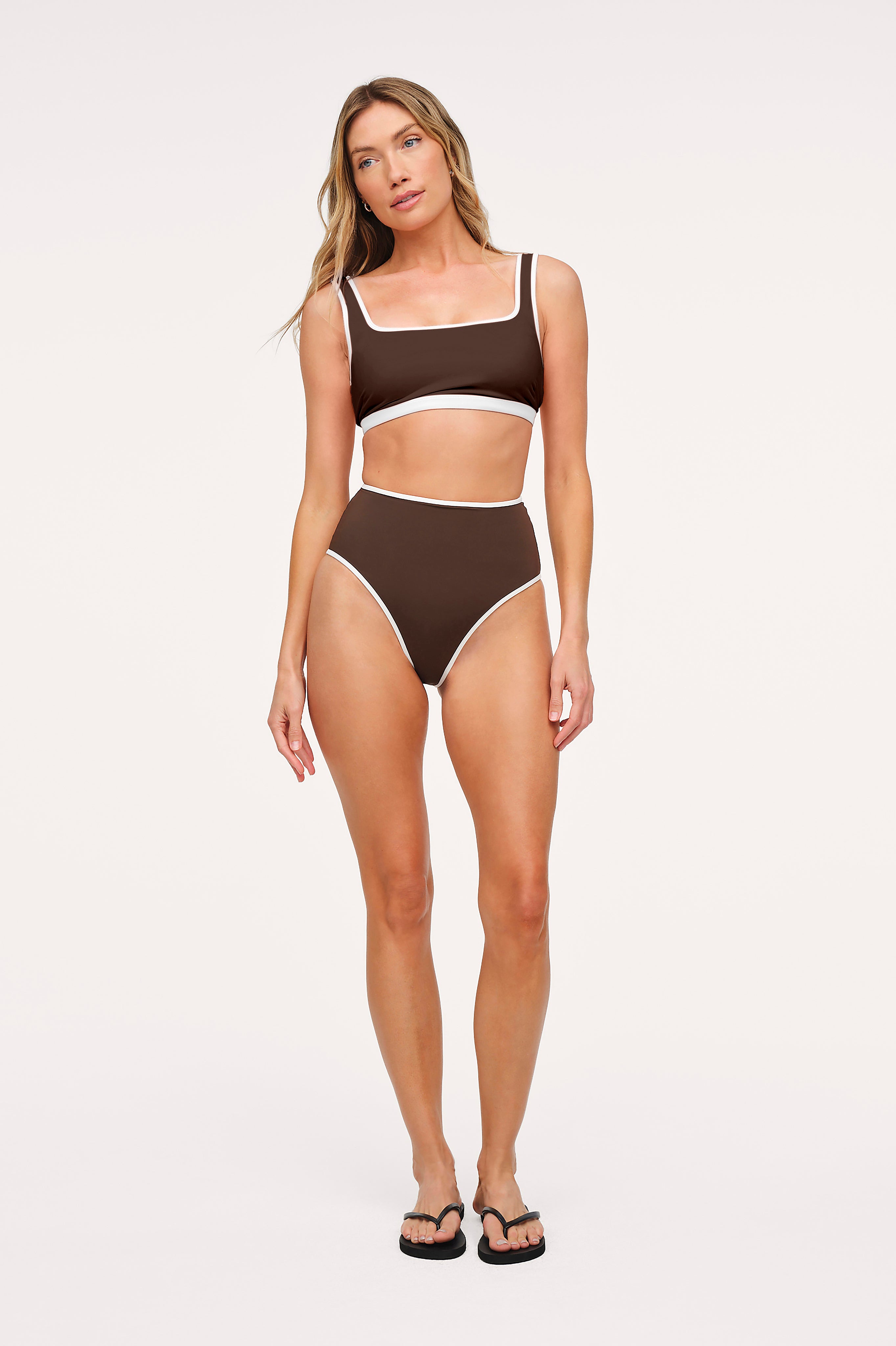 High Waist Bikini Bottom