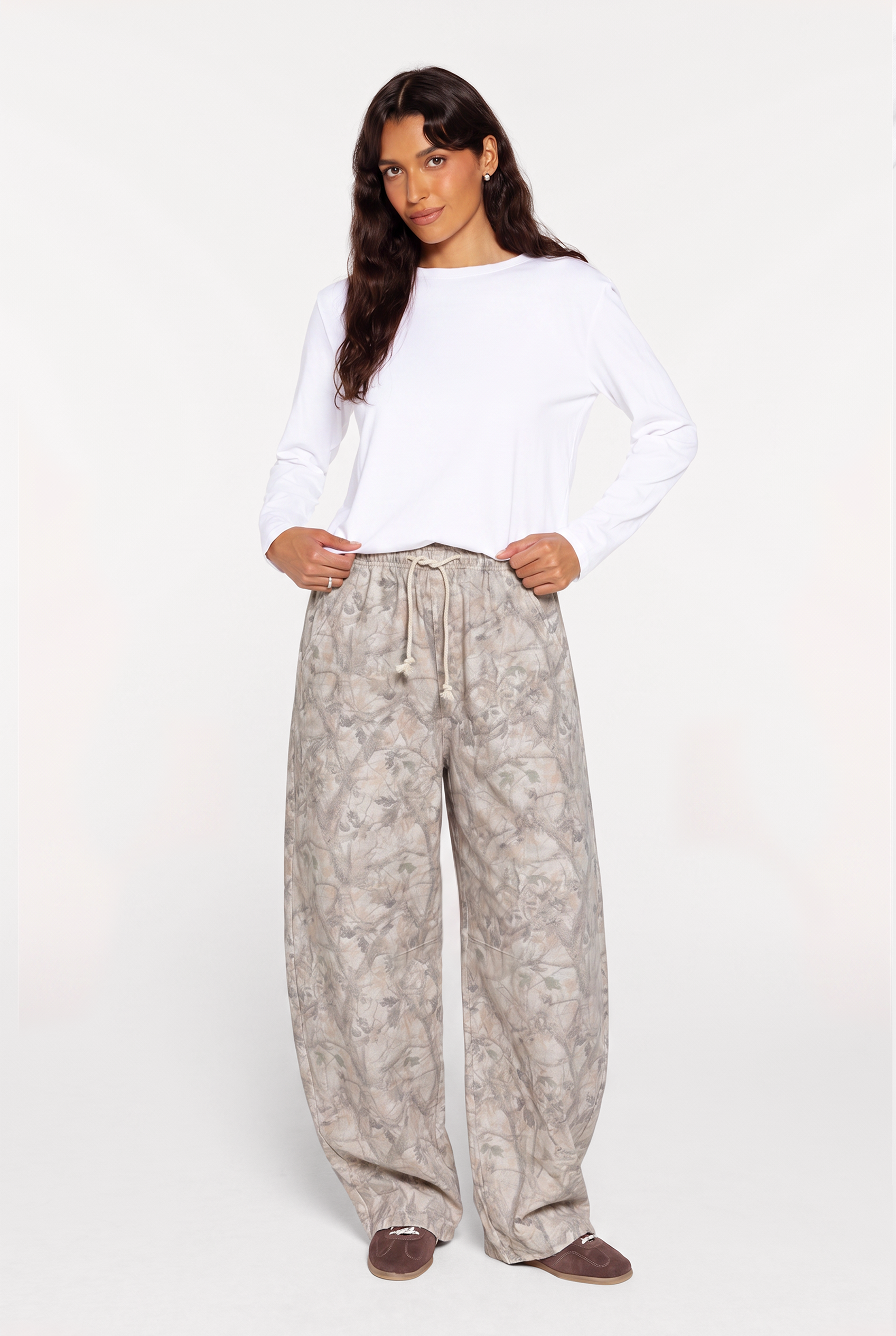 Color:nuuds Camo | Pull-On Barrel Pant