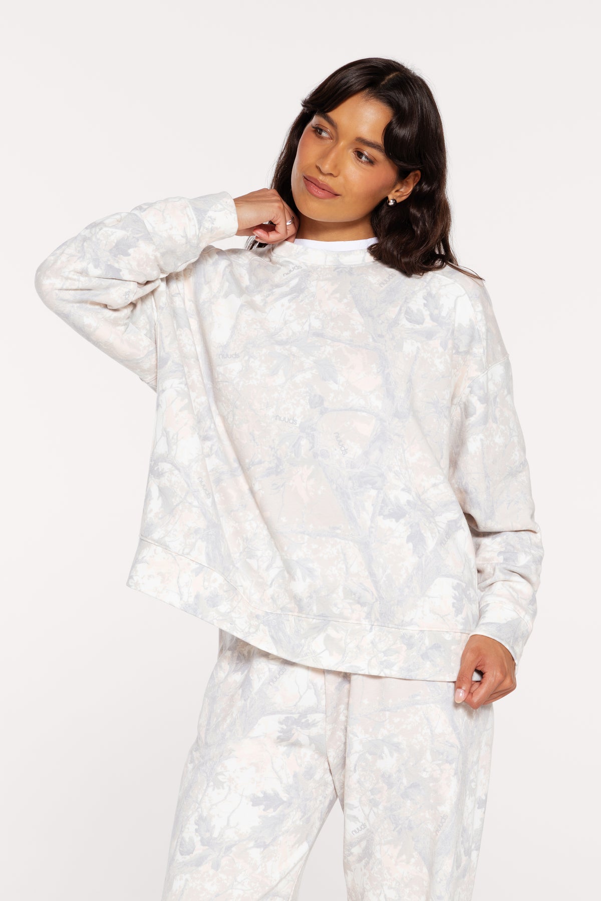 Color:nuuds Camo | Classic Crewneck
