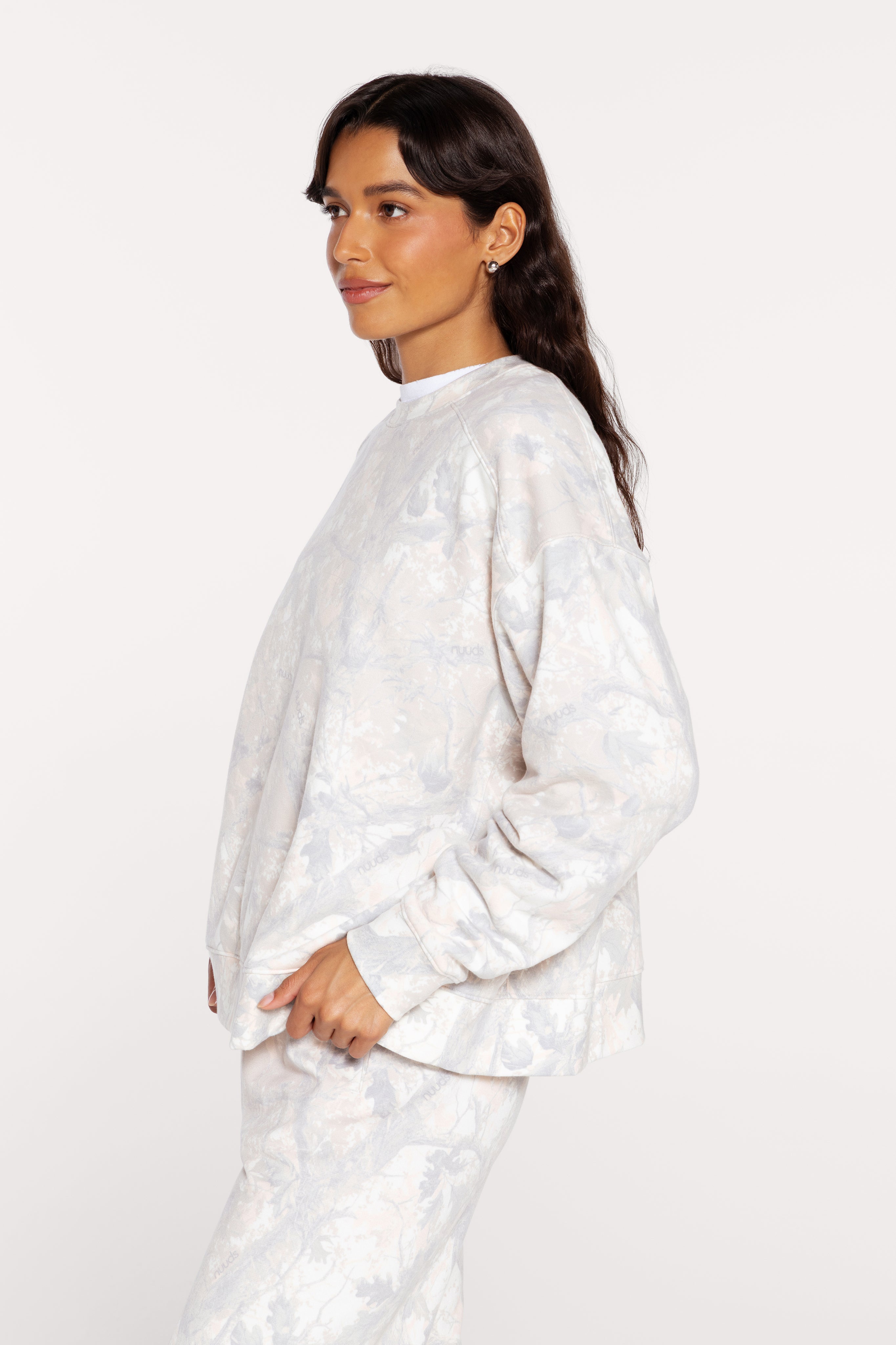 Color:nuuds Camo | Classic Crewneck