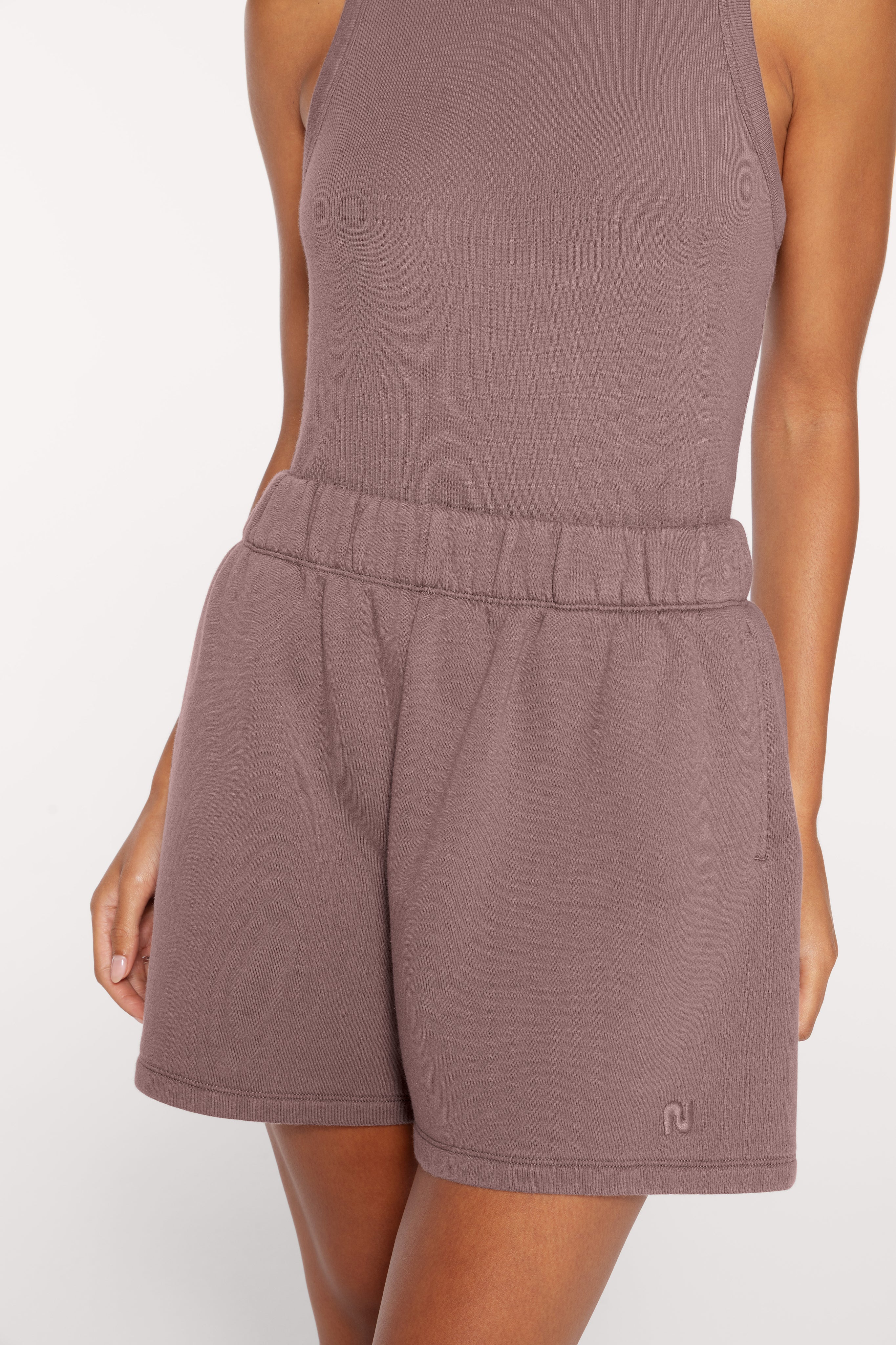 Vintage Fleece Short | Cocoa