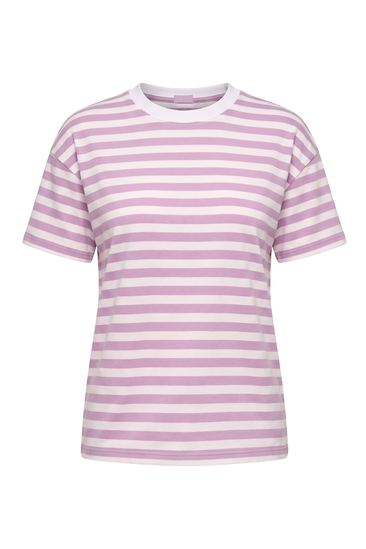 Color:Orchid Stripe | Seaside Short Sleeve