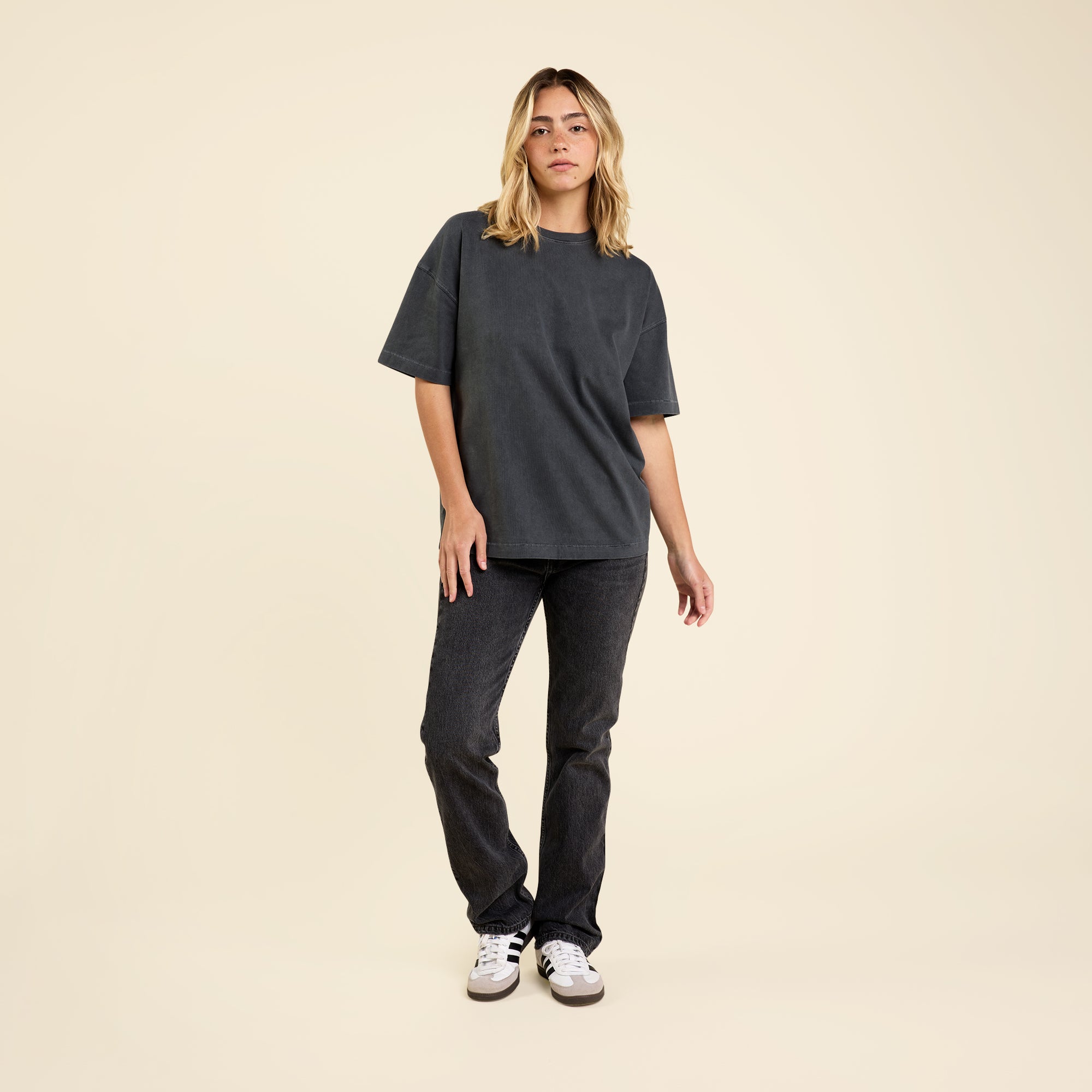 Garment Dye Tee | Black