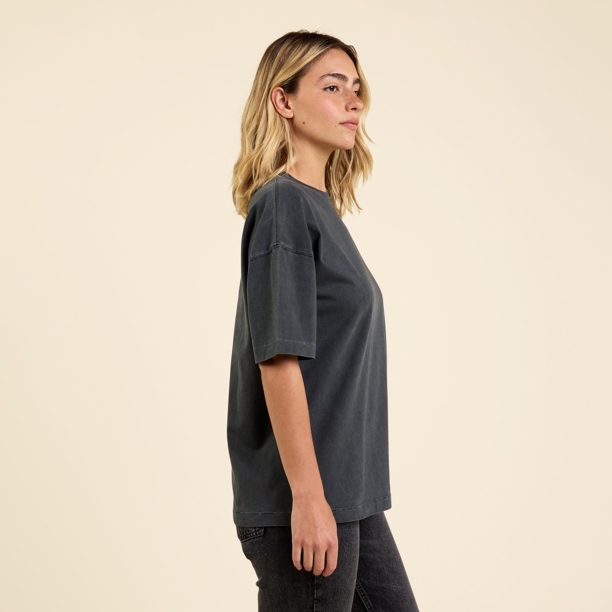Garment Dye Tee | Black