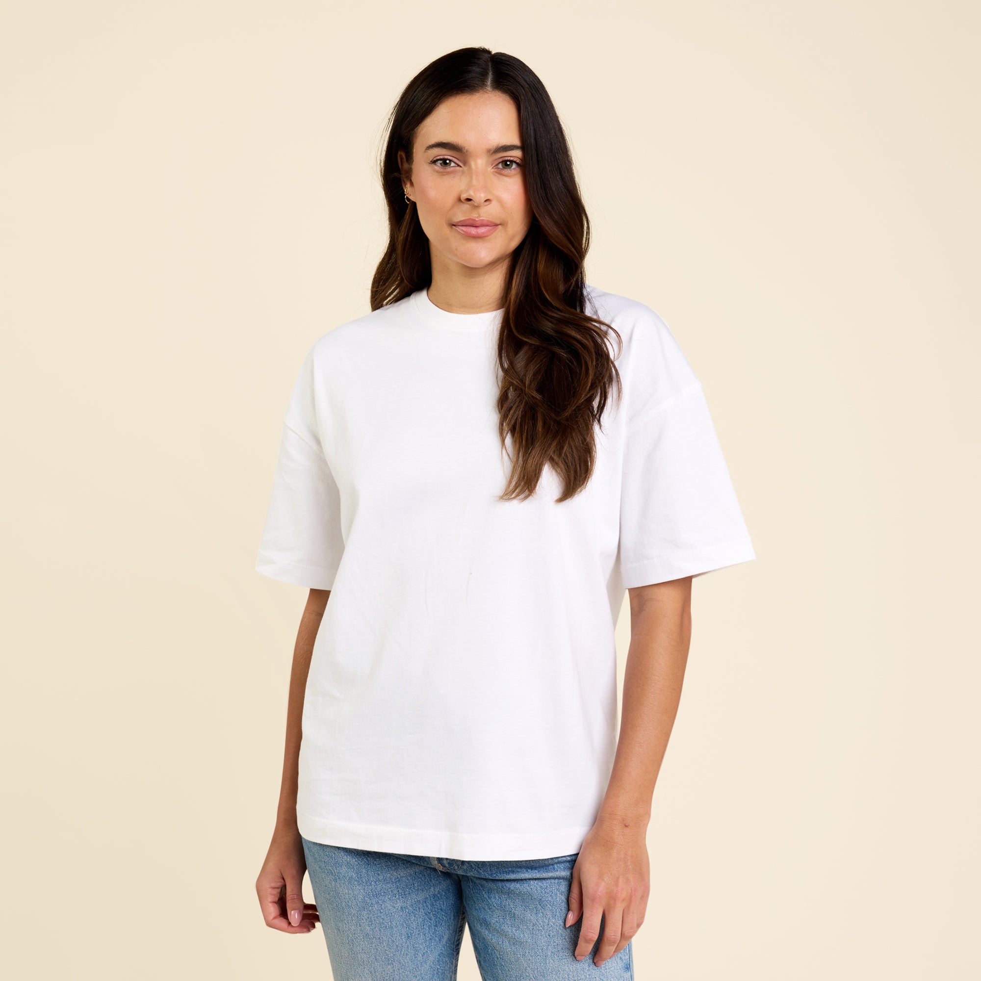Garment Dye Tee | White
