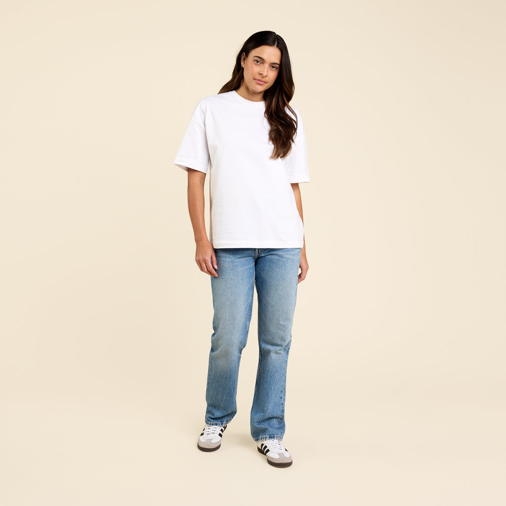 Garment Dye Tee | White