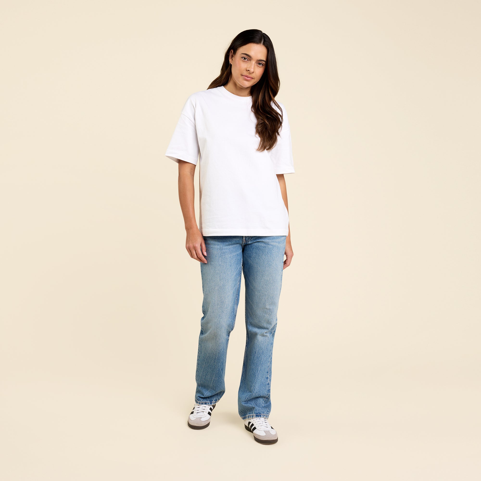 Garment Dye Tee | White