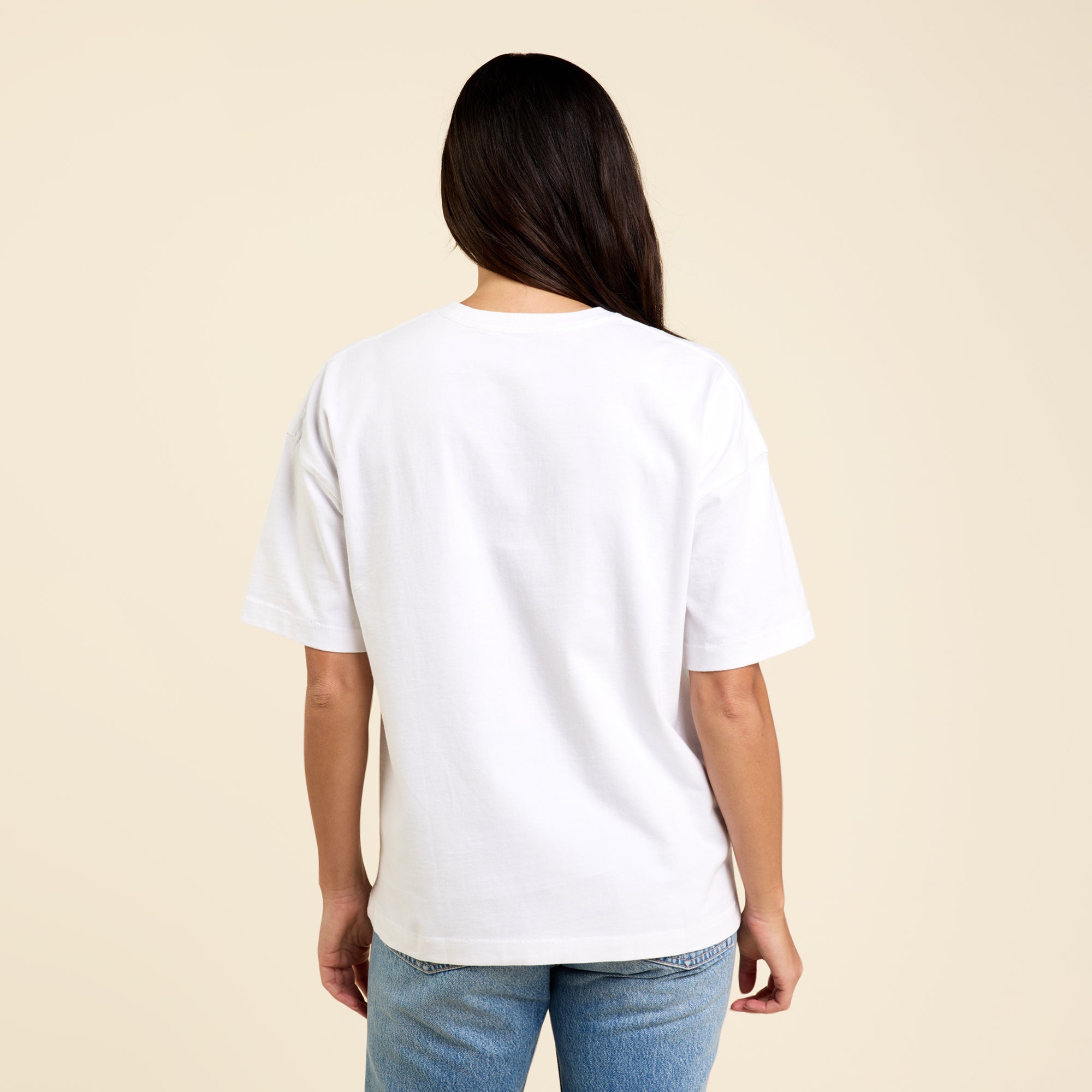 Garment Dye Tee | White