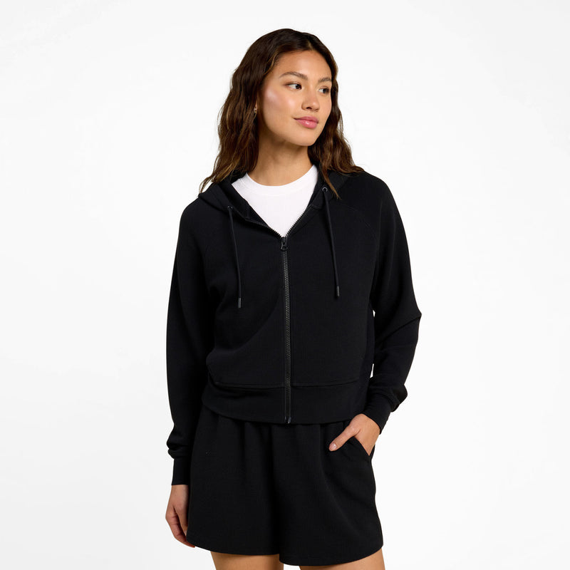 Sporty Waffle Zip Up image 