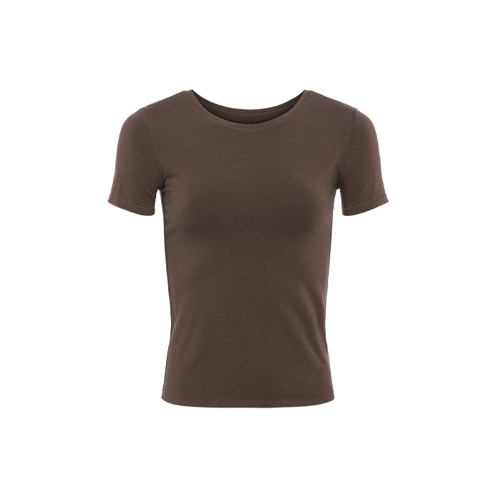 Cotton Stretch Classic Crewneck Tee
