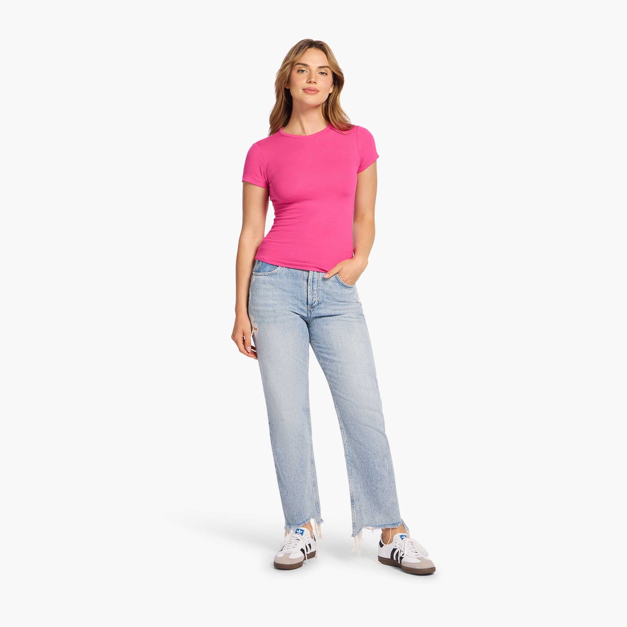 Slinky Rib Tee