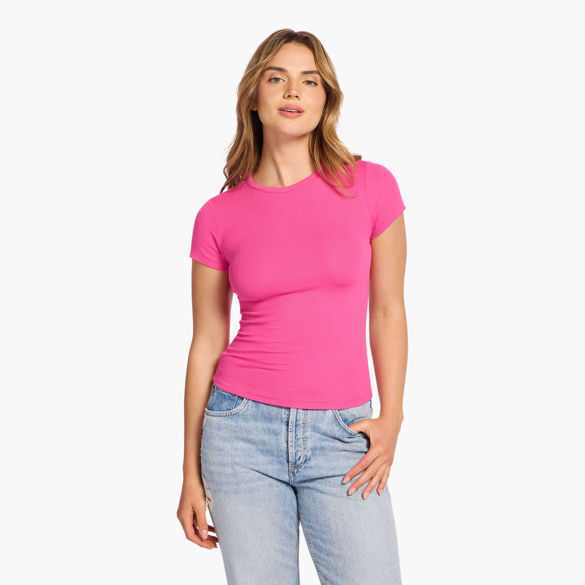 Slinky Rib Tee