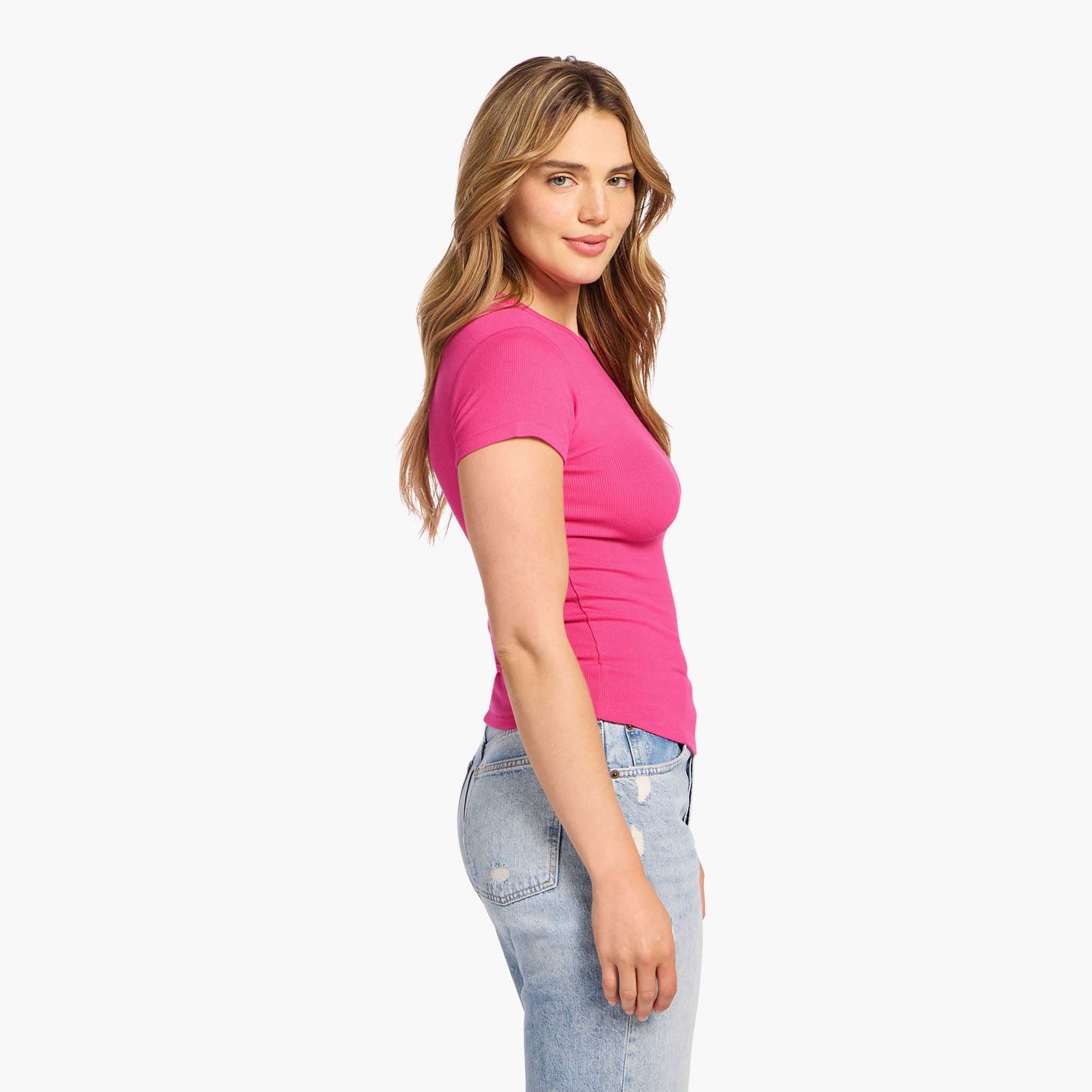 Slinky Rib Tee