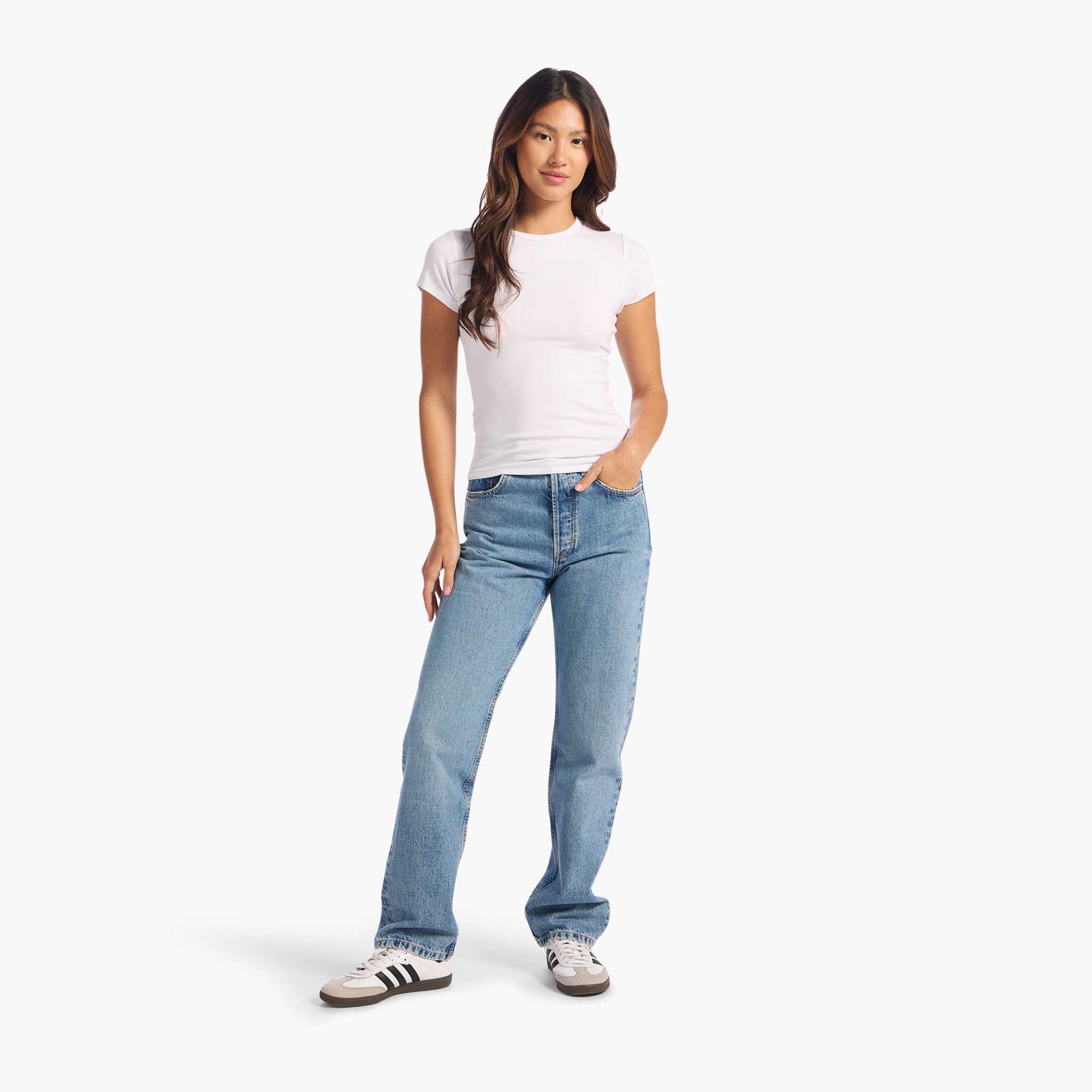 Slinky Rib Tee