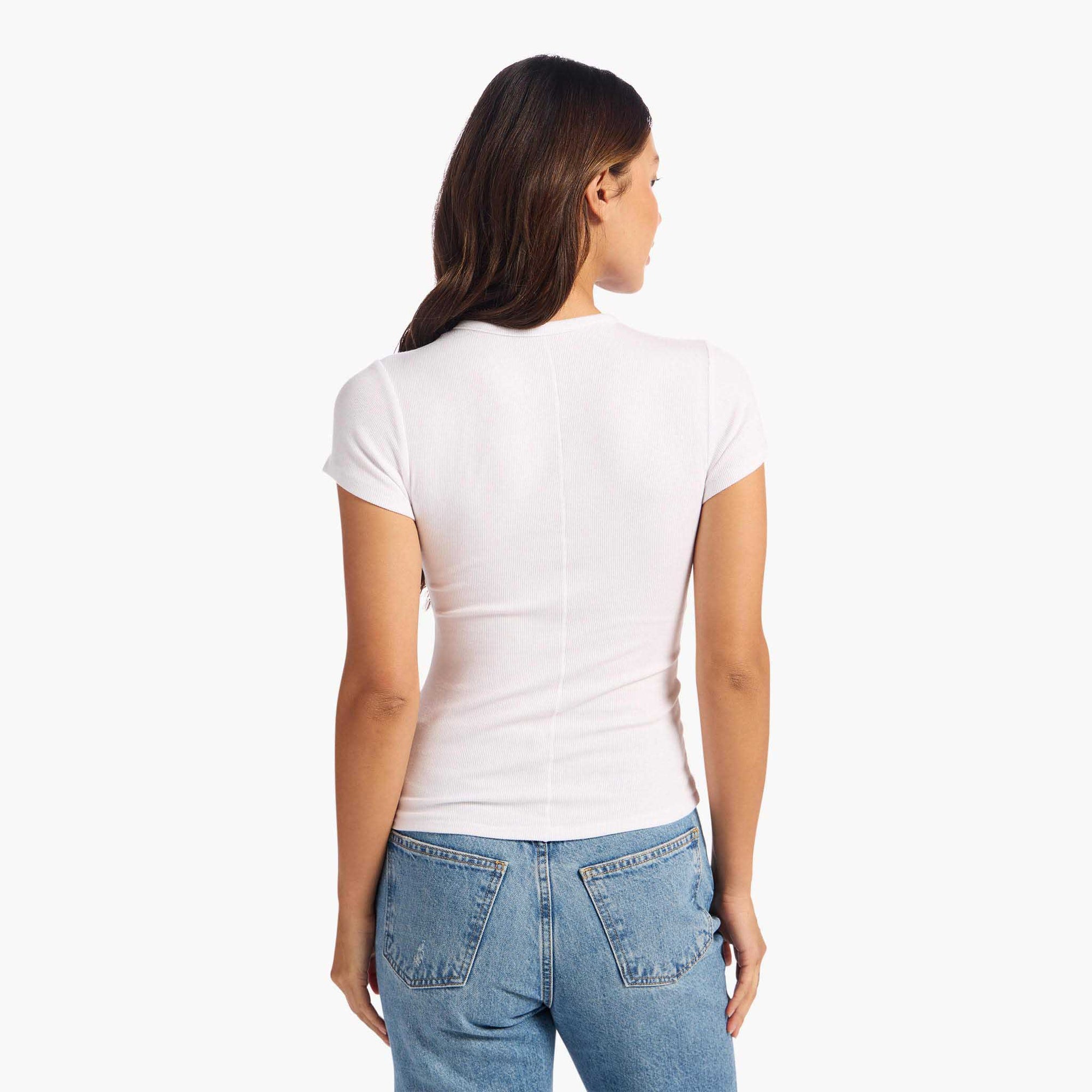 Slinky Rib Tee